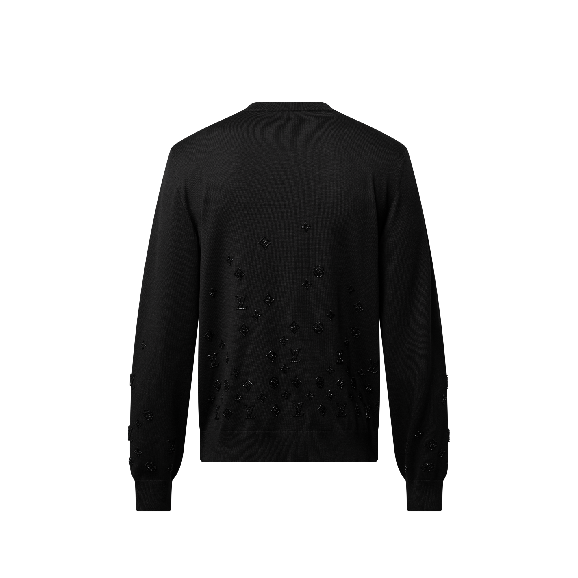  Ready to Wear Todo el Ready-To-Wear Suéter de cuello redondo con bordado | Louis Vuitton ® (Ampliar producto)