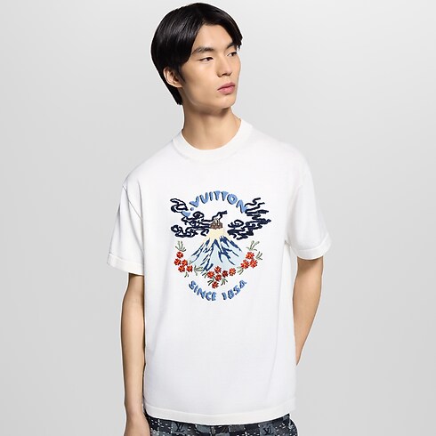 Ready to Wear Todo el Ready-To-Wear Suéter de cuello redondo y manga corta | Louis Vuitton ® (Ampliar producto)