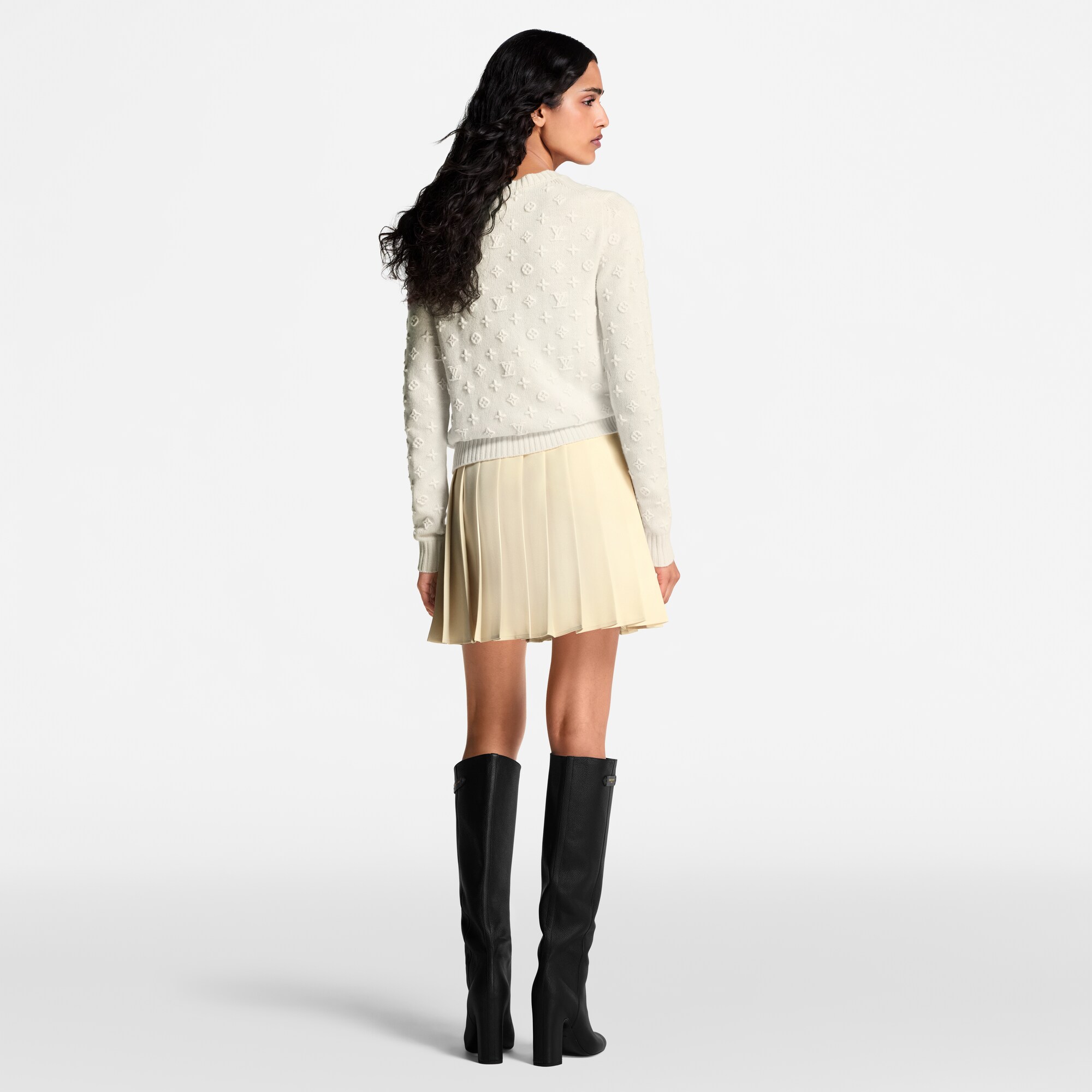  Ready to Wear Prendas tejidas Suéter de punto Monograma en 3D | Louis Vuitton ® (Ampliar producto)
