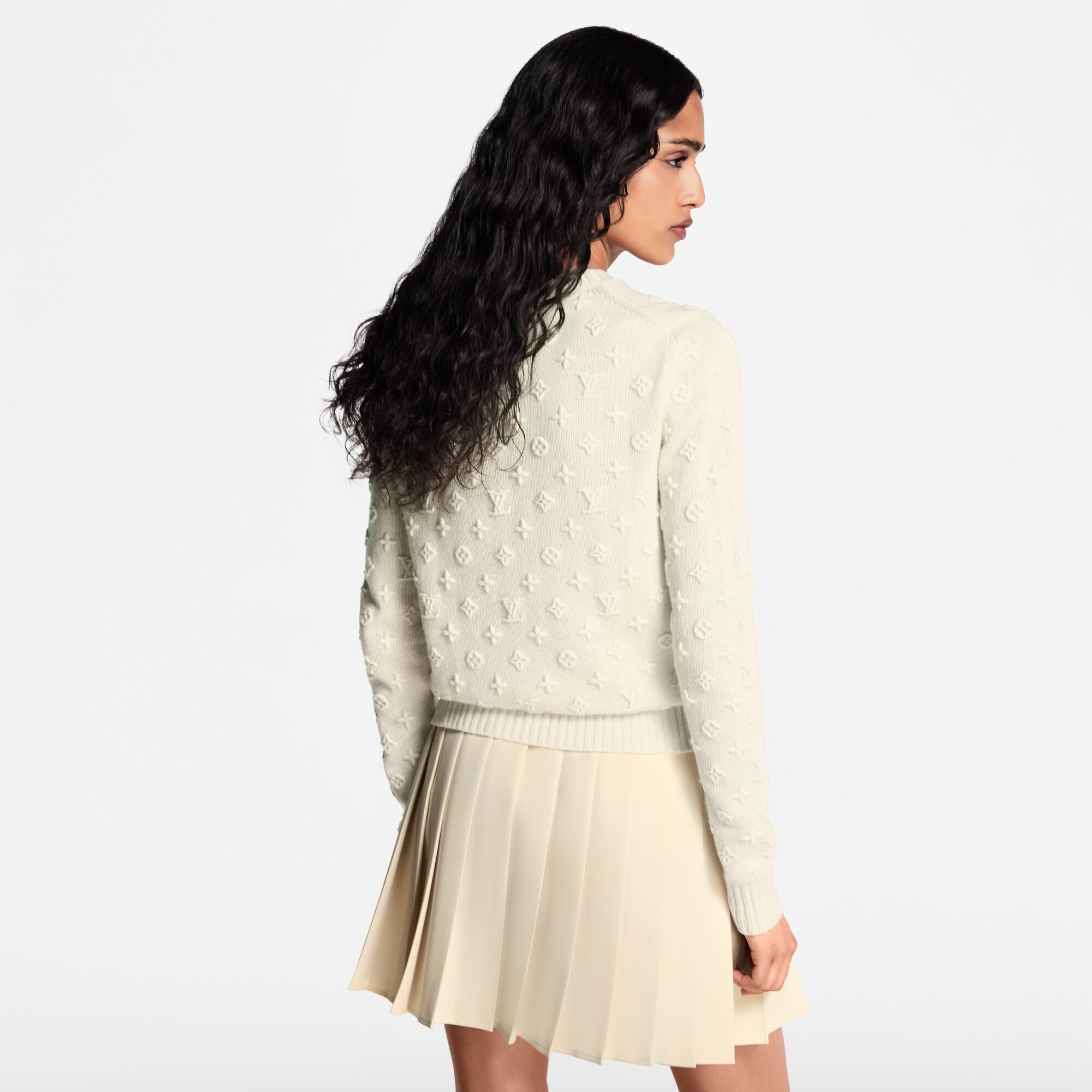  Ready to Wear Prendas tejidas Suéter de punto Monograma en 3D | Louis Vuitton ® (Ampliar producto)