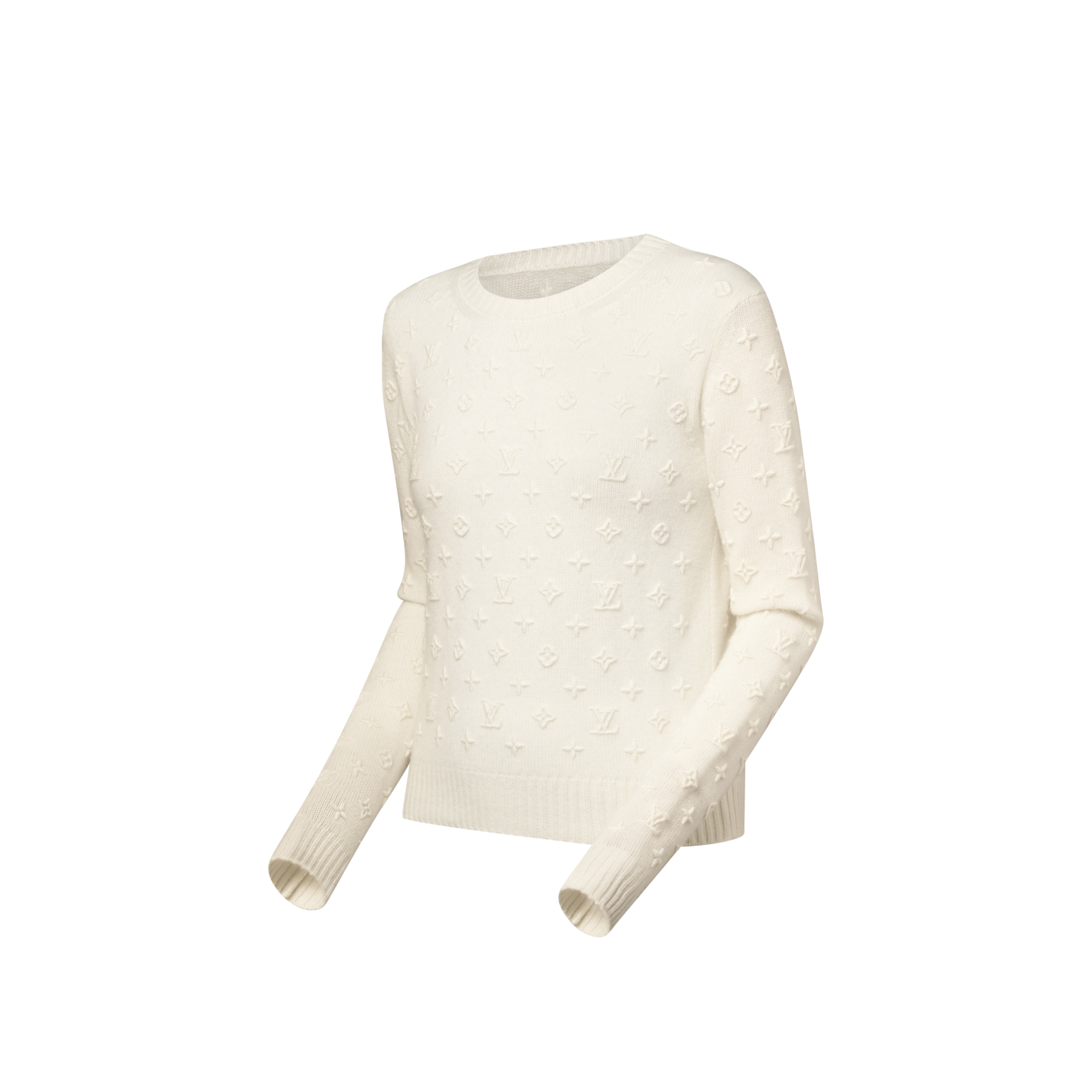  Ready to Wear Prendas tejidas Suéter de punto Monograma en 3D | Louis Vuitton ® (Ampliar producto)