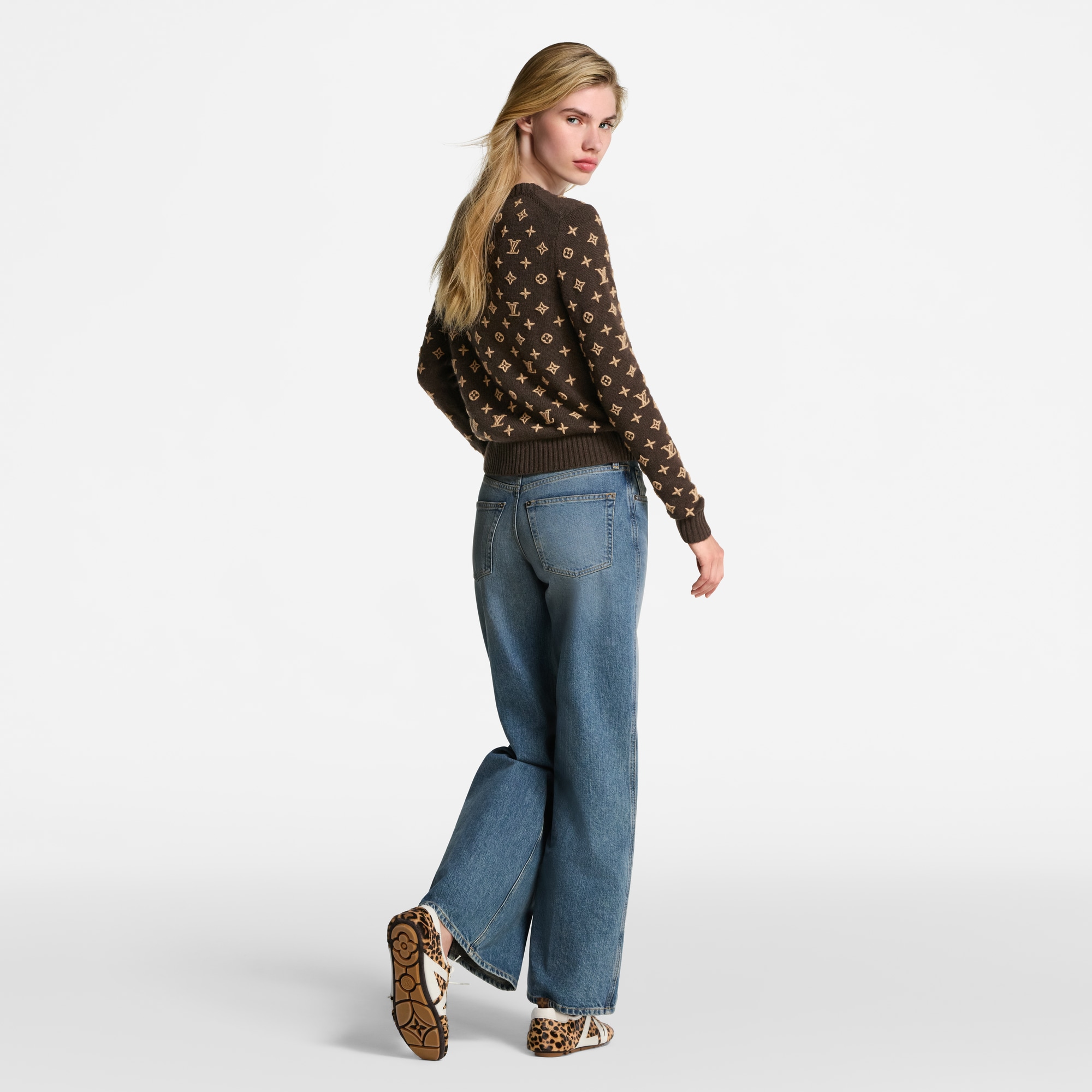  Ready to Wear Prendas tejidas Suéter de punto Monograma en 3D | Louis Vuitton ® (Ampliar producto)
