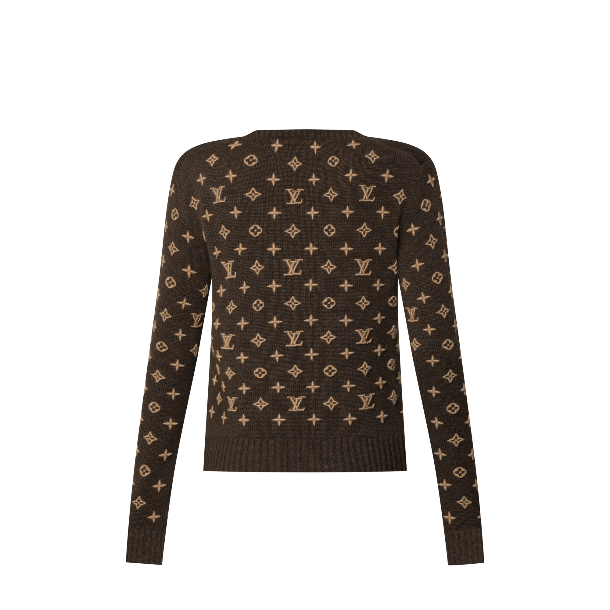  Ready to Wear Prendas tejidas Suéter de punto Monograma en 3D | Louis Vuitton ® (Ampliar producto)