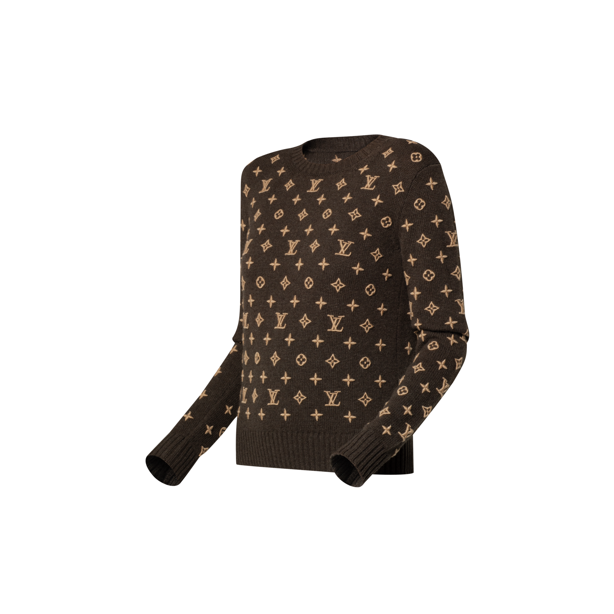  Ready to Wear Prendas tejidas Suéter de punto Monograma en 3D | Louis Vuitton ® (Ampliar producto)