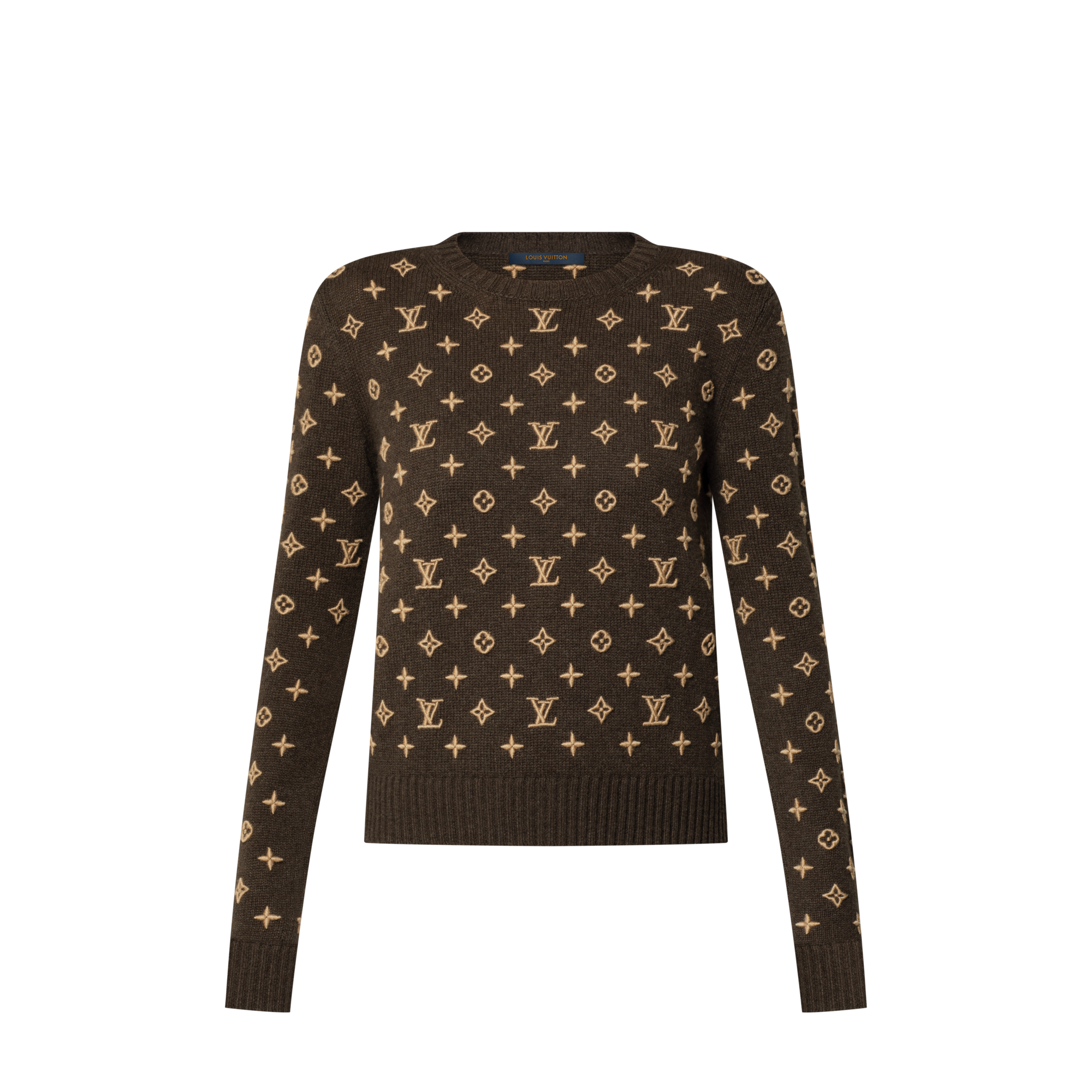  Ready to Wear Prendas tejidas Suéter de punto Monograma en 3D | Louis Vuitton ® (Ampliar producto)