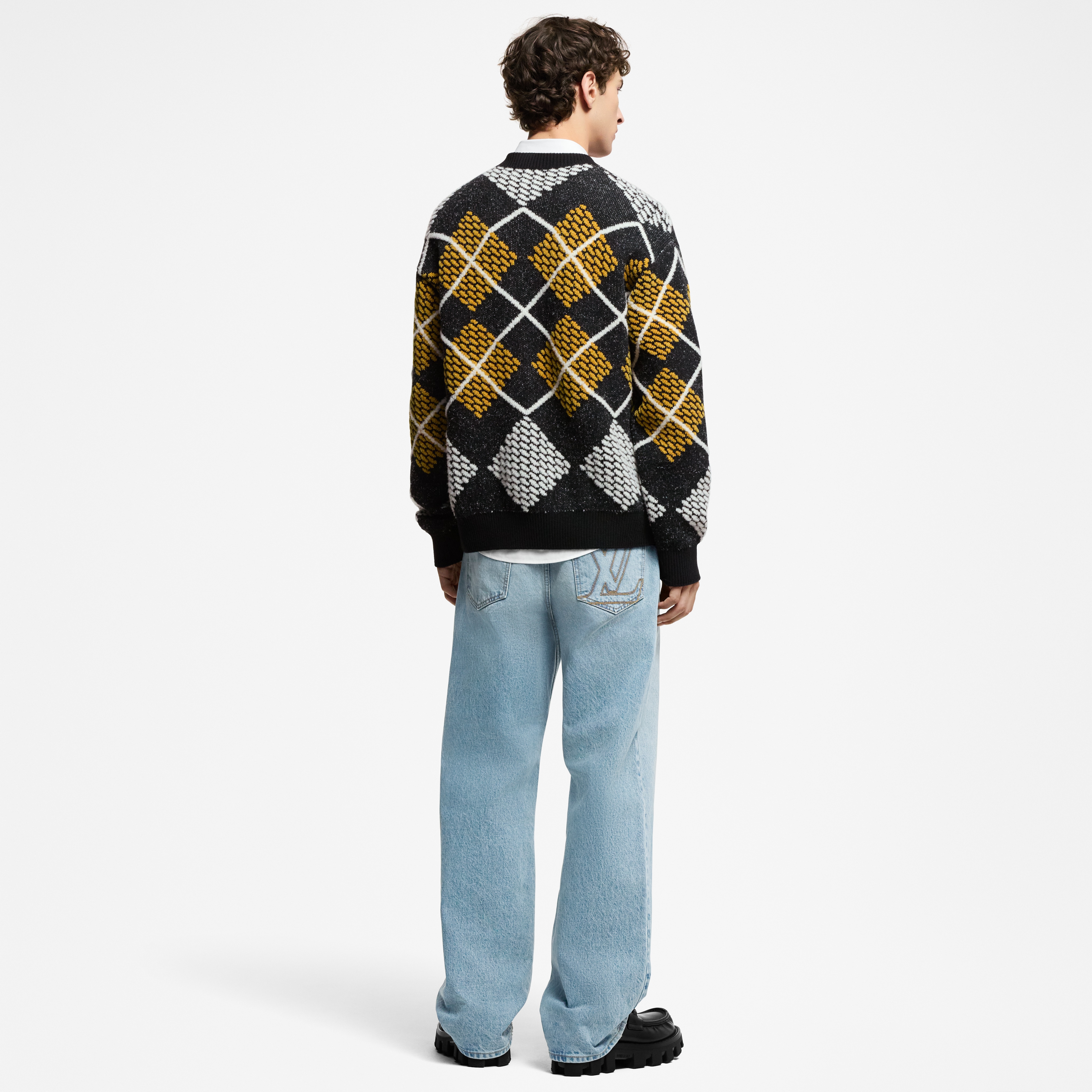  Ready to Wear Todo el Ready-To-Wear Suéter en mezcla de lana | Louis Vuitton ® (Ampliar producto)