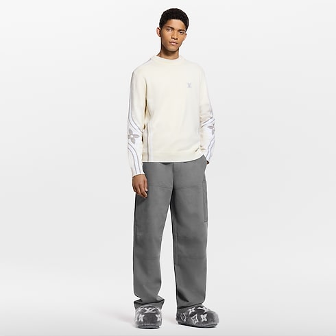 Para hombres LV Ski Suéter gráfico tejido de cuello redondo | Louis Vuitton ® (Ampliar producto)