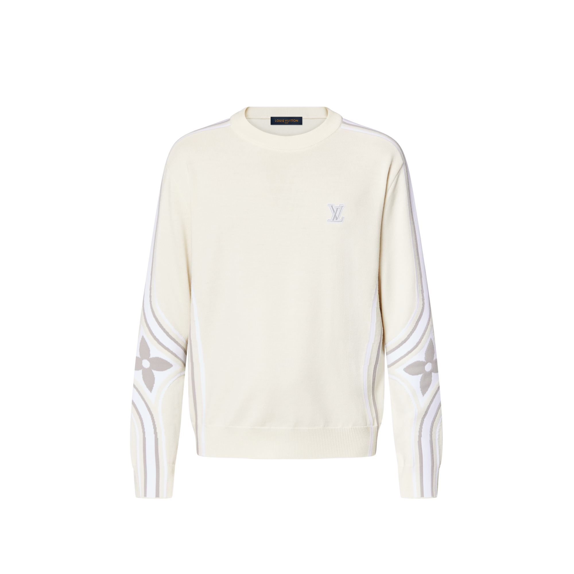  Para hombres LV Ski Suéter gráfico tejido de cuello redondo | Louis Vuitton ® (Ampliar producto)