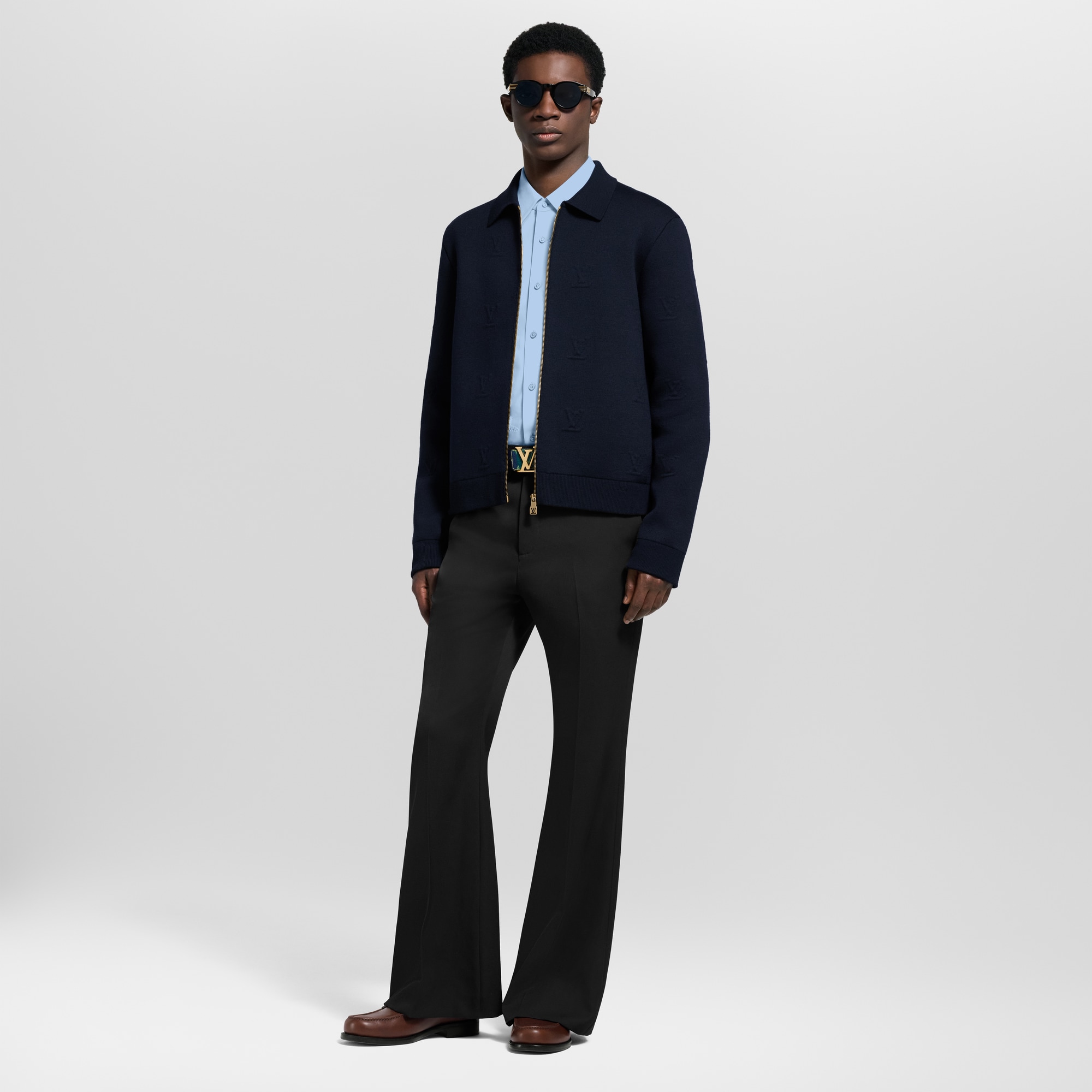  Ready to Wear Todo el Ready-To-Wear Suéter LV Blason bordado | Louis Vuitton ® (Ampliar producto)