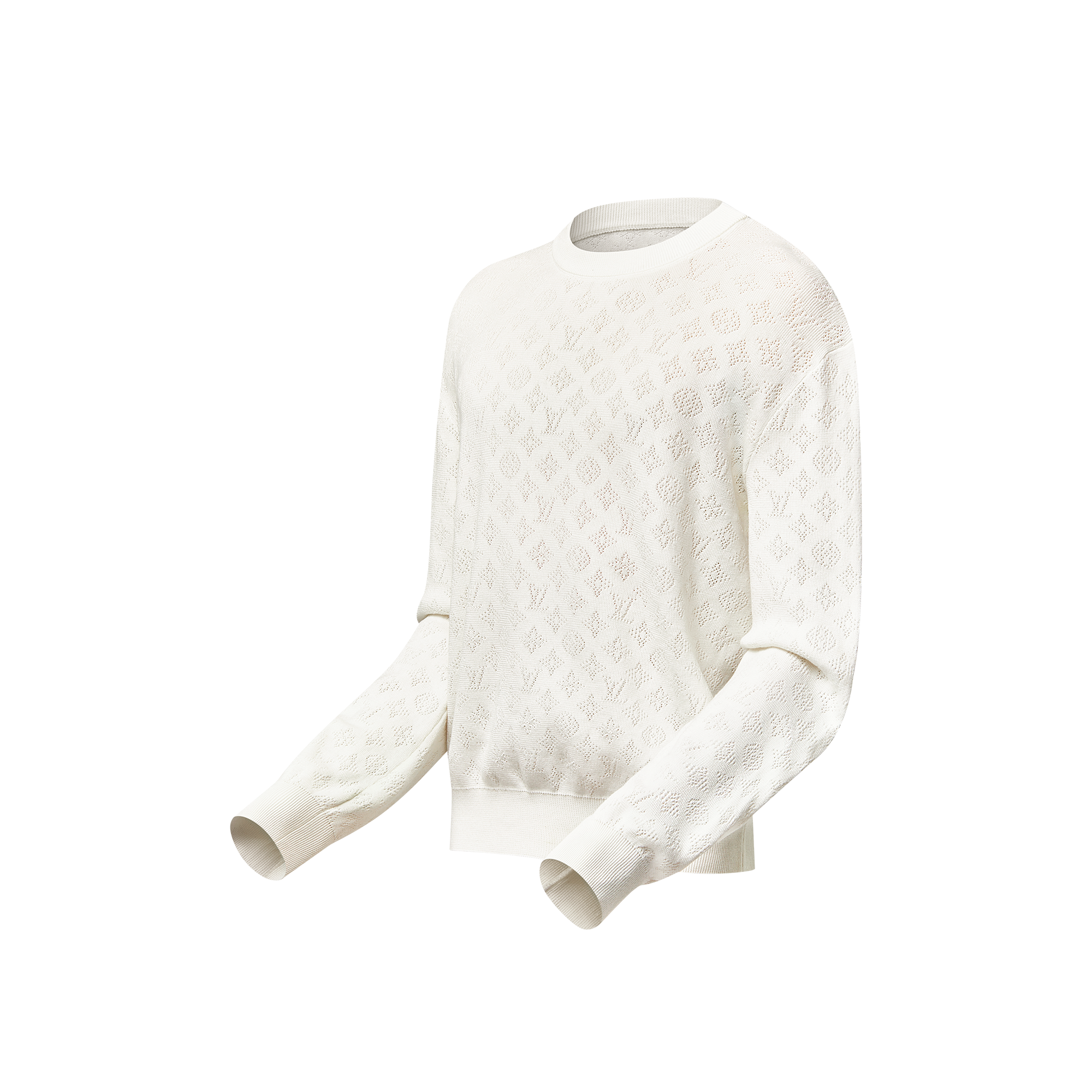  Ready to Wear Todo el Ready-To-Wear Suéter Monograma Pointelle de algodón | Louis Vuitton ® (Ampliar producto)