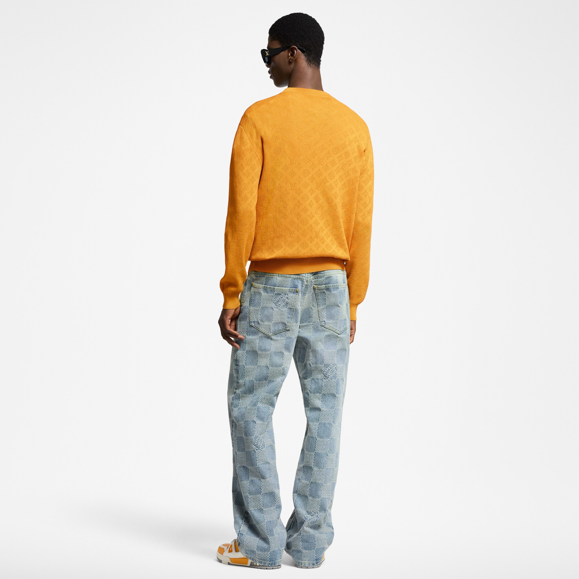  Ready to Wear Todo el Ready-To-Wear Suéter Monograma Pointelle en algodón | Louis Vuitton ® (Ampliar producto)