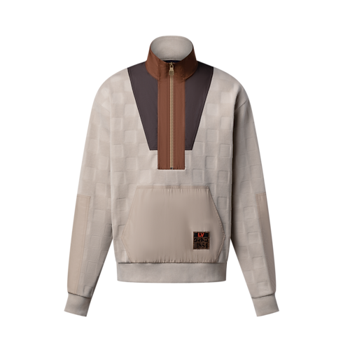 Ready to Wear Todo el Ready-To-Wear Suéter utilitario de medio cierre híbrido | Louis Vuitton ® (Ampliar producto)