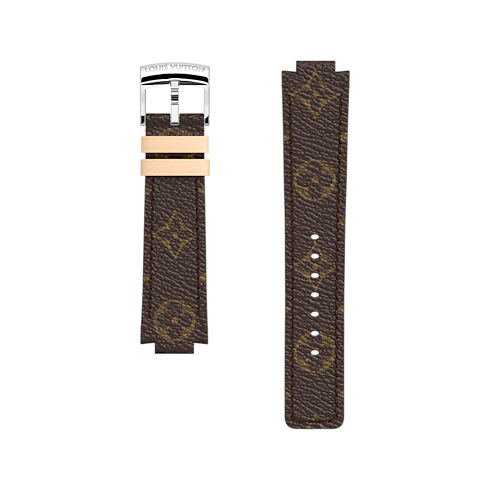 Relojes Conectados Correas & Accesorios Tambour Monogram Canvas Strap | Louis Vuitton ® (Ampliar producto)