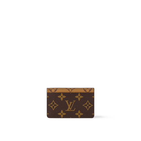 Canvas Monogram Reverse Carteras y artículos de piel pequeños Todas las carteras y artículos de piel pequeños Tarjetero | Louis Vuitton ® (Ampliar producto)