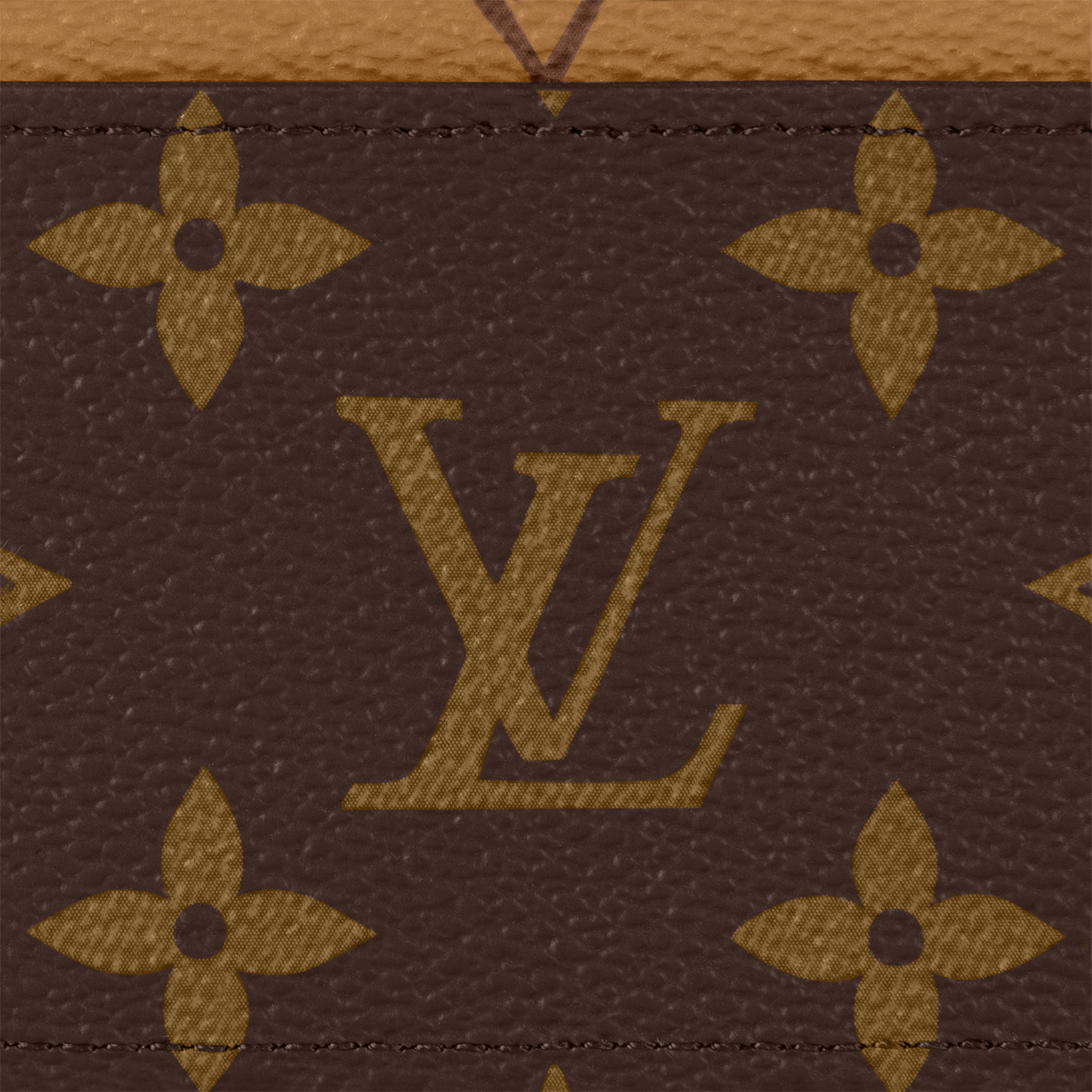 Canvas Monogram Reverse Carteras y artículos de piel pequeños Todas las carteras y artículos de piel pequeños Tarjetero | Louis Vuitton ® (Ampliar producto)