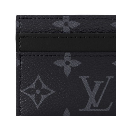 Monogram Eclipse Family Month Gift Guide } Tarjetero doble | Louis Vuitton ® (Ampliar producto)