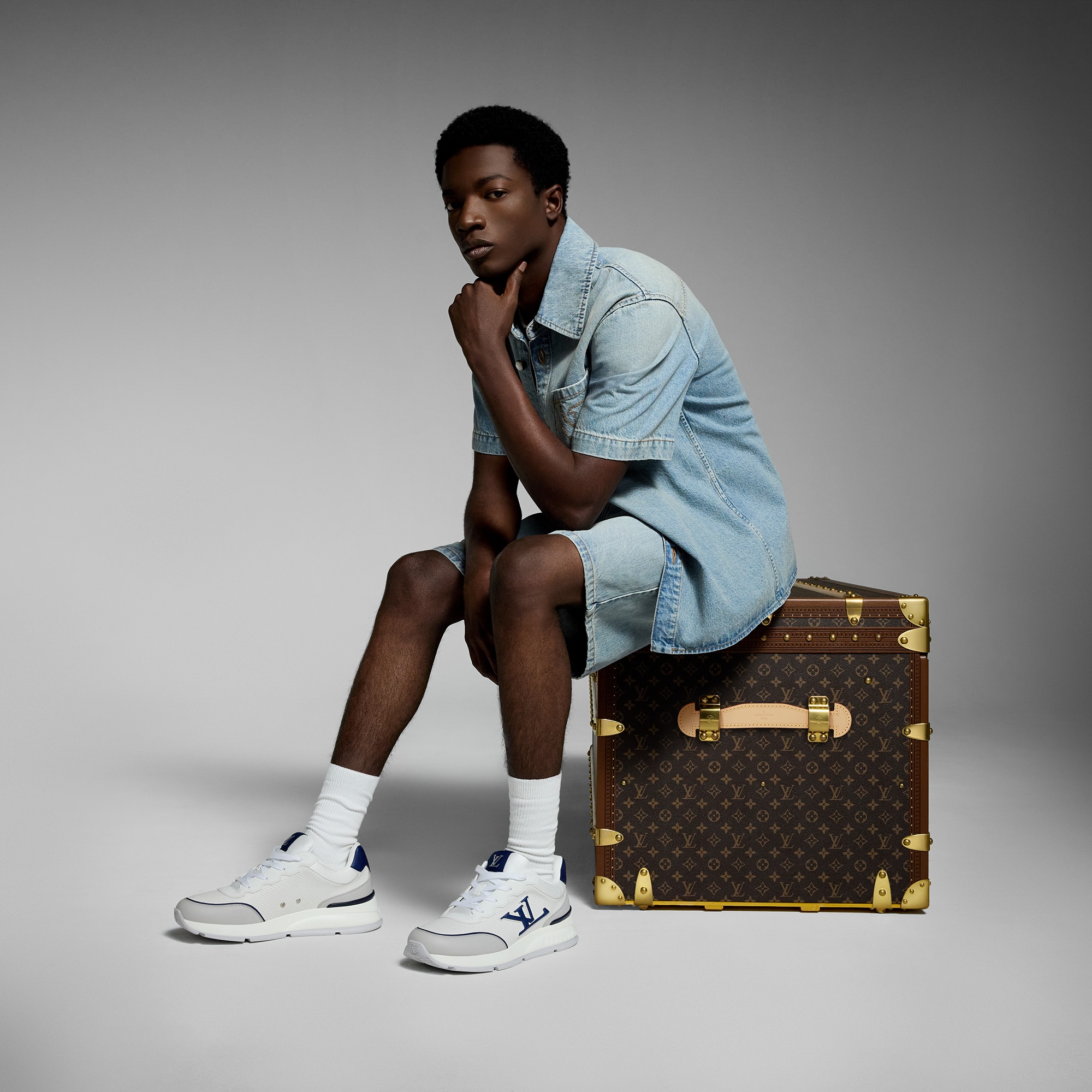  Zapatos Tenis Tenis LV Classic | Louis Vuitton ® (Ampliar producto)