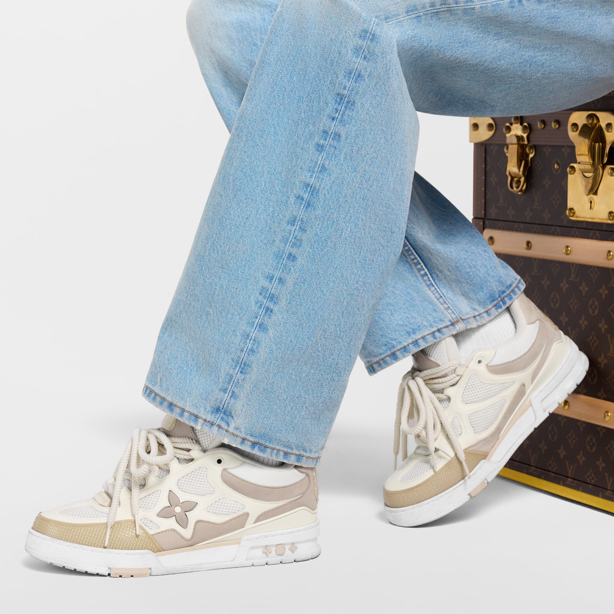  Zapatos Tenis Tenis LV Skate | Louis Vuitton ® (Ampliar producto)