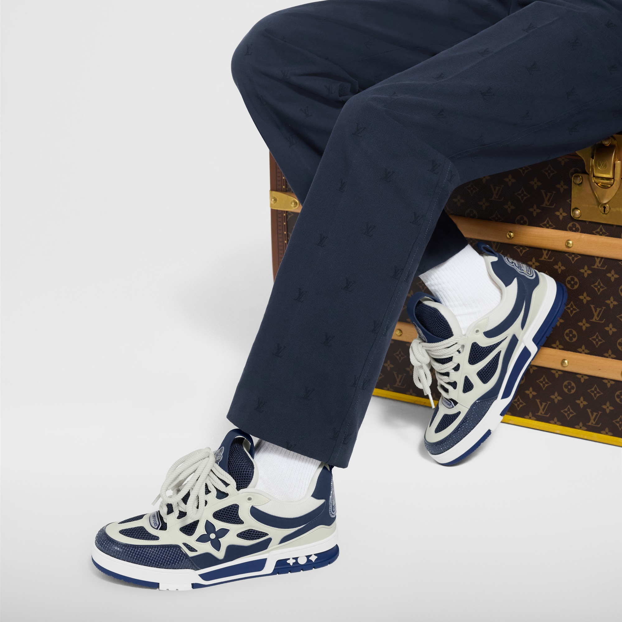  Zapatos Tenis Tenis LV Skate | Louis Vuitton ® (Ampliar producto)