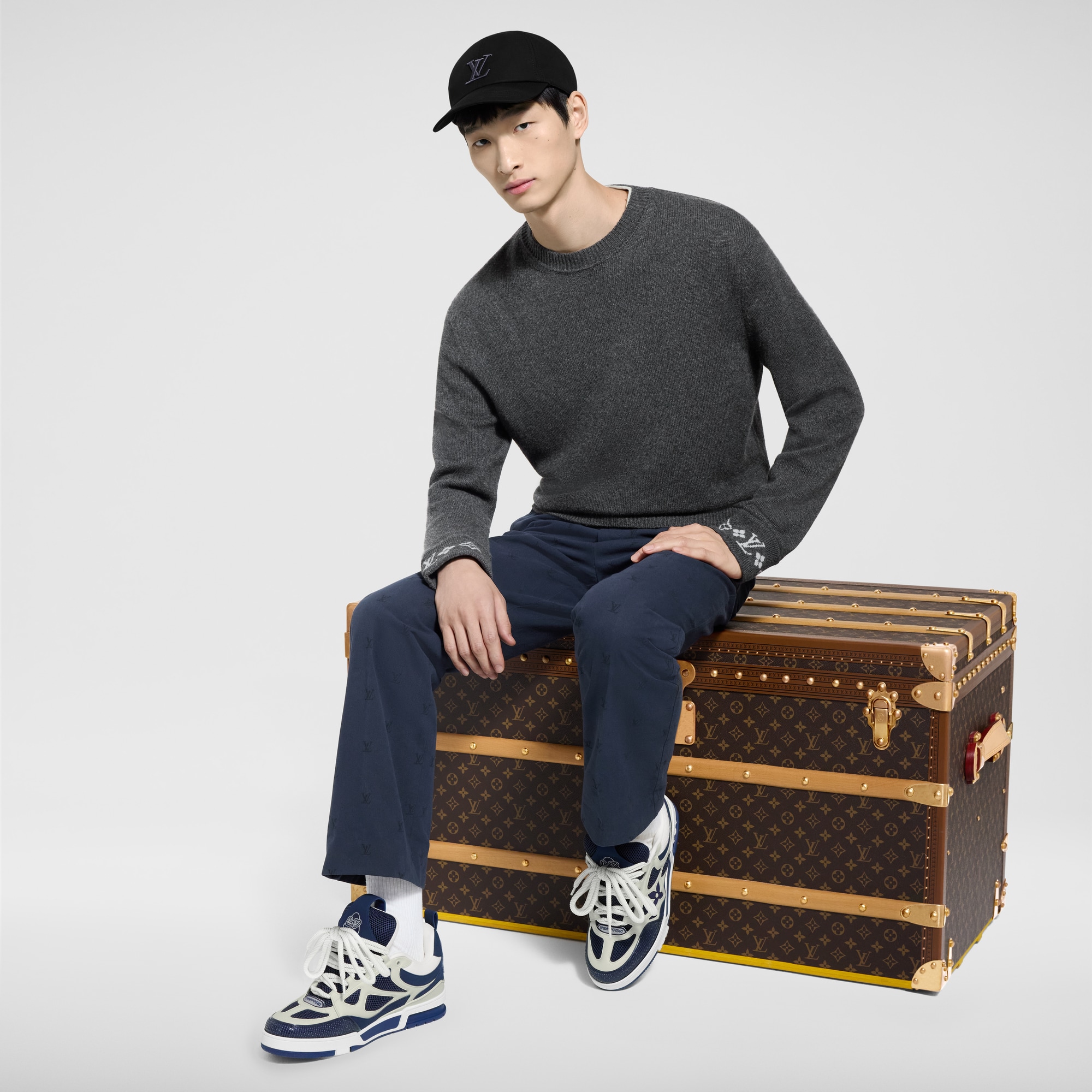  Zapatos Tenis Tenis LV Skate | Louis Vuitton ® (Ampliar producto)