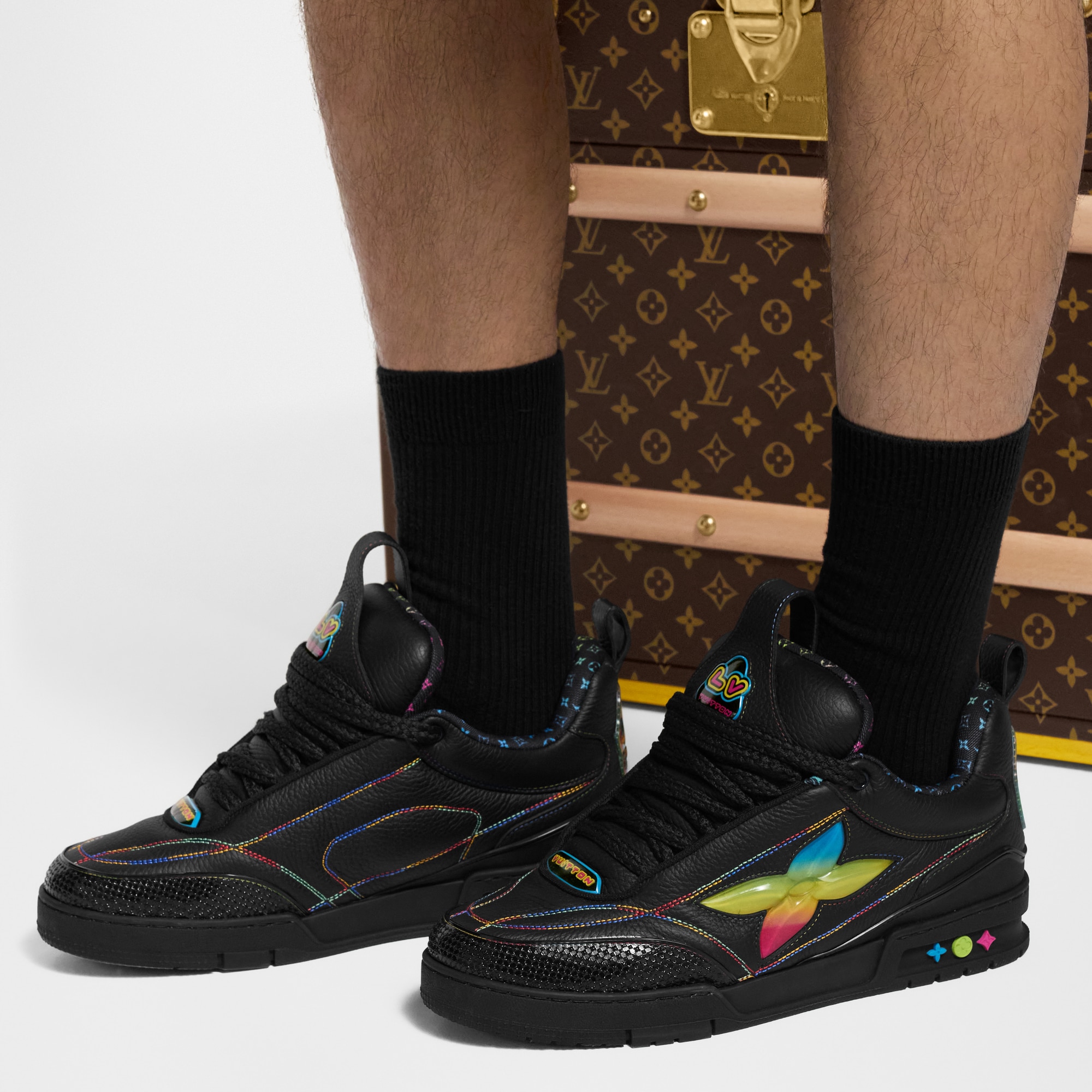  Zapatos Tenis Tenis LV Skate | Louis Vuitton ® (Ampliar producto)