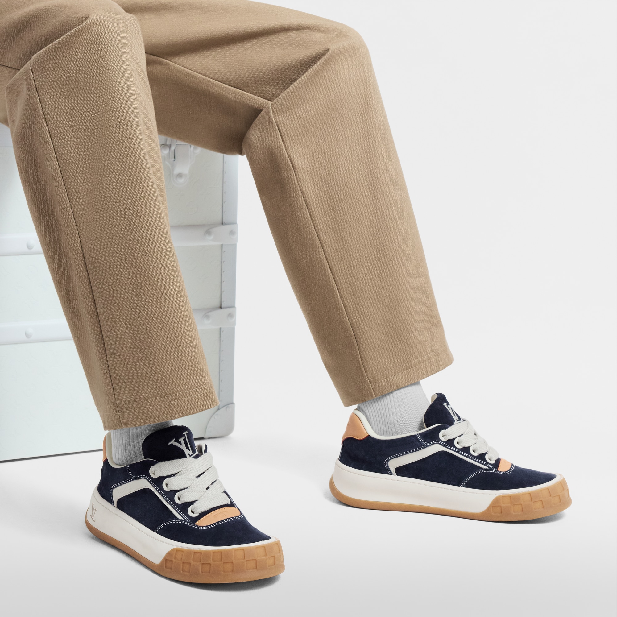  Zapatos Tenis Tenis LV Tilted | Louis Vuitton ® (Ampliar producto)