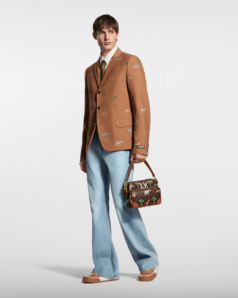 Shoes Sneakers LV x The Darjeeling Limited LV Tilted Sneaker | Louis Vuitton ®