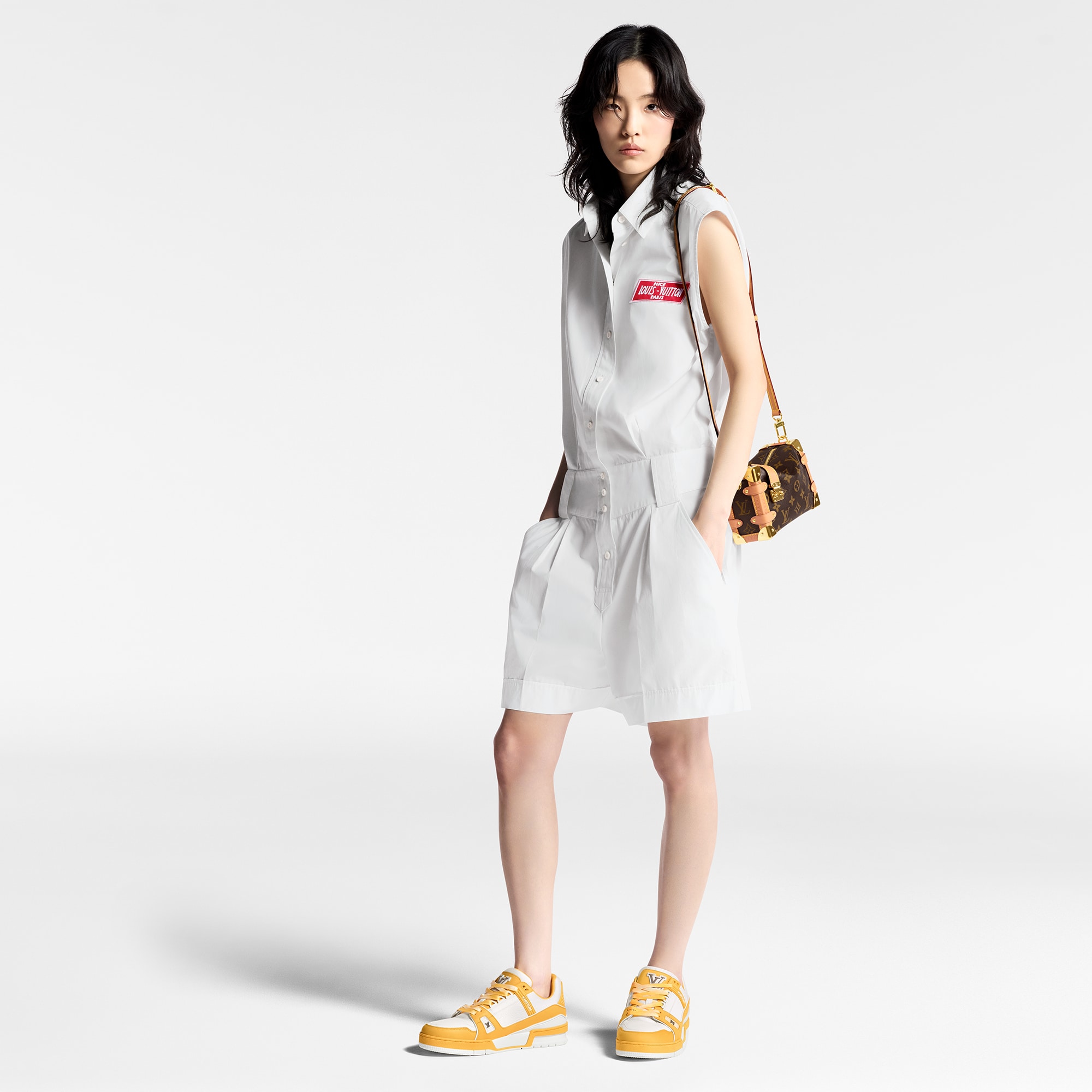  Zapatos Tenis Tenis LV Trainer | Louis Vuitton ® (Ampliar producto)