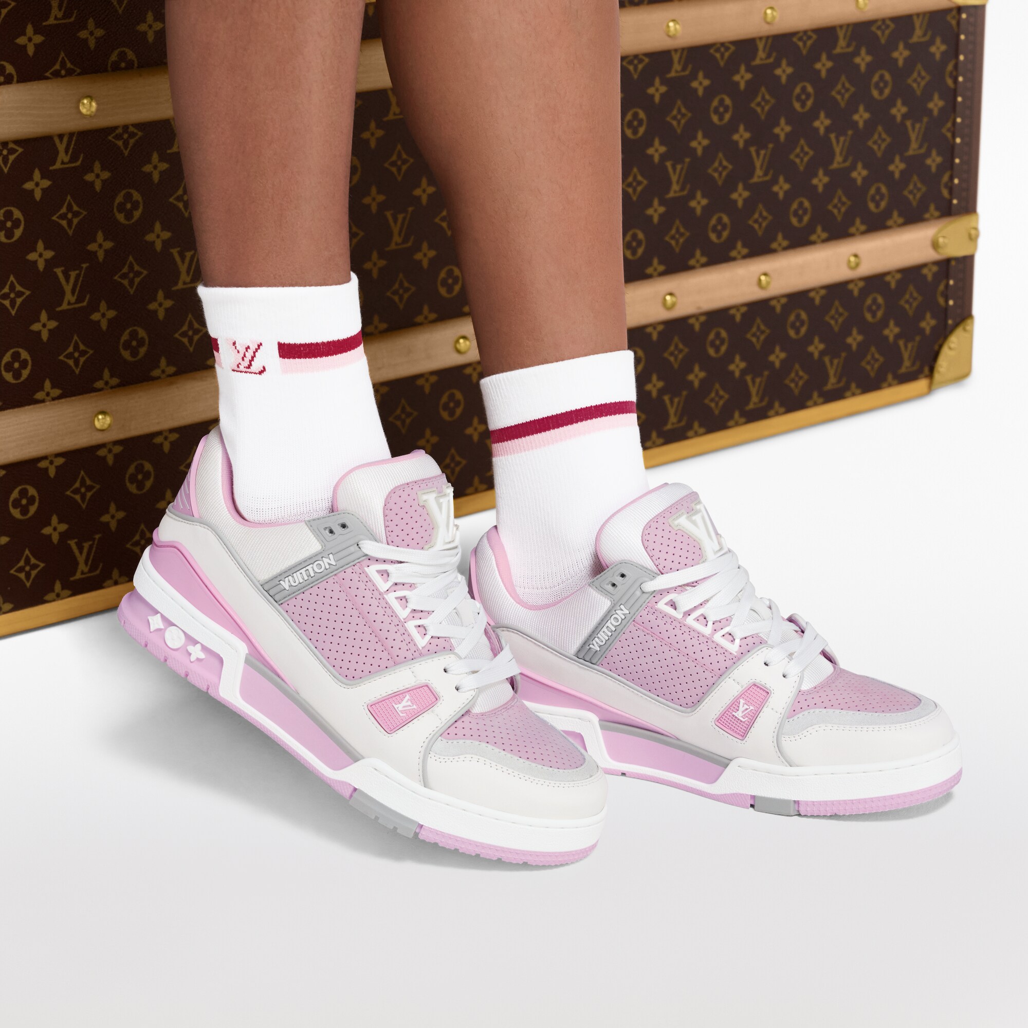  Zapatos Tenis Tenis LV Trainer | Louis Vuitton ® (Ampliar producto)