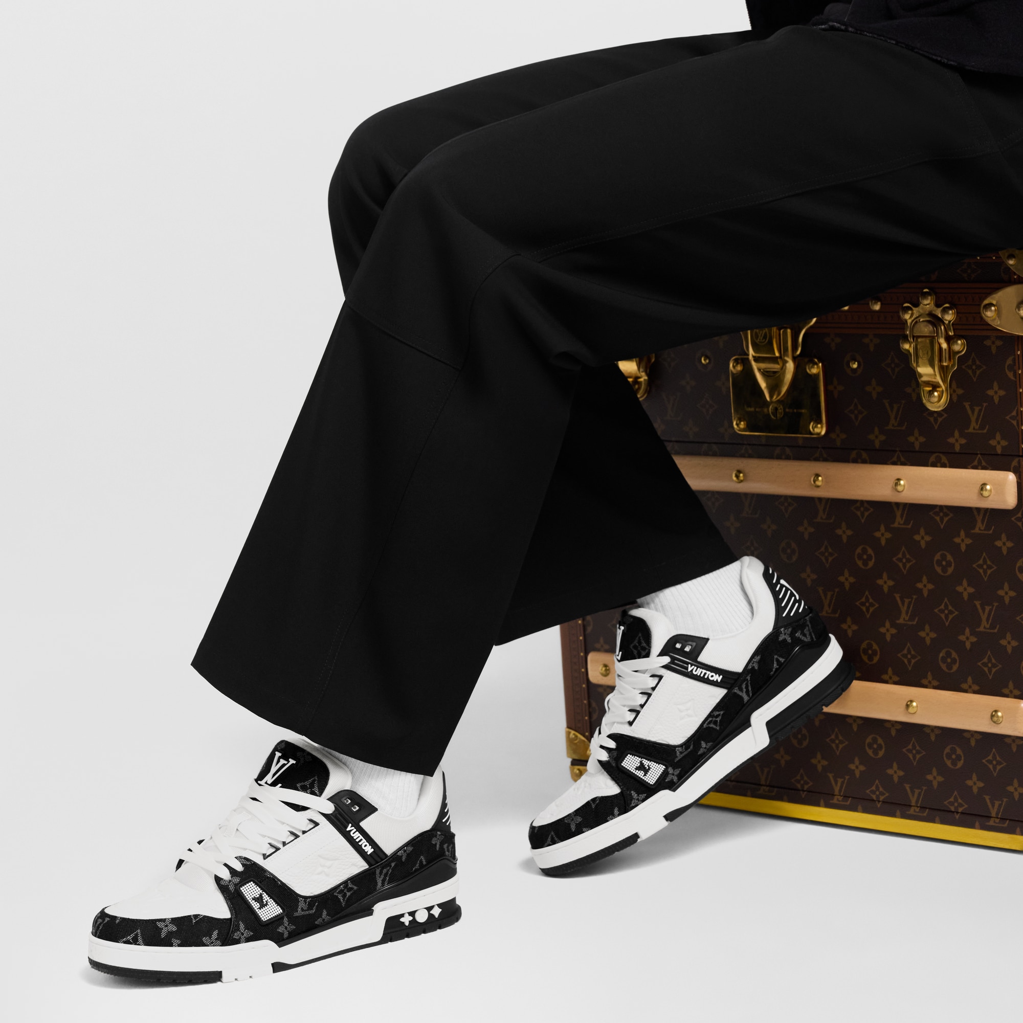  Zapatos Tenis Tenis LV Trainer | Louis Vuitton ® (Ampliar producto)