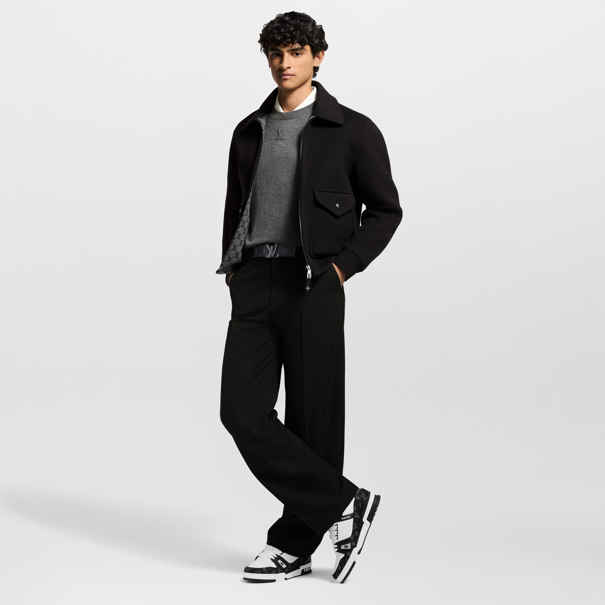  Zapatos Tenis Tenis LV Trainer | Louis Vuitton ® (Ampliar producto)