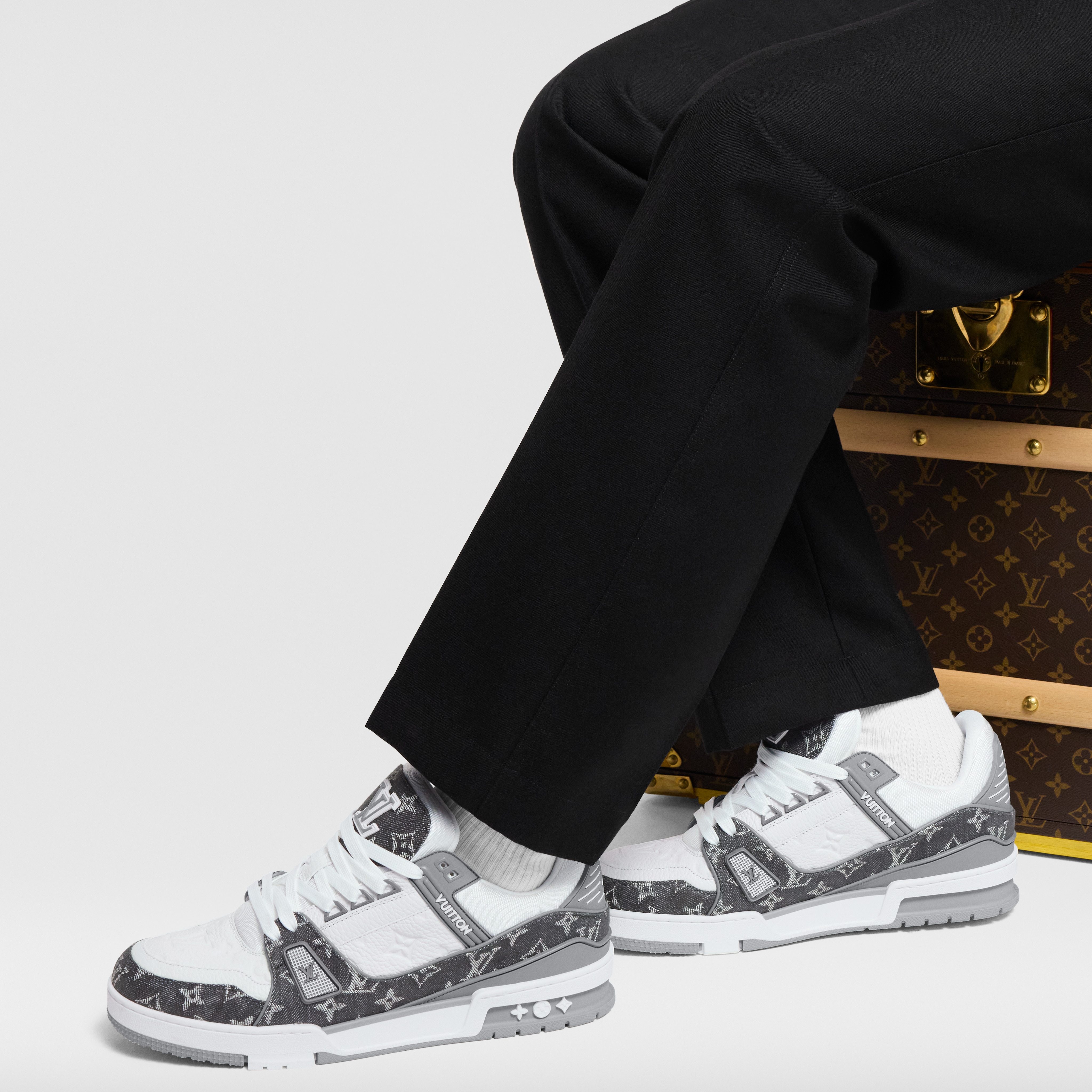  Zapatos Tenis Tenis LV Trainer | Louis Vuitton ® (Ampliar producto)