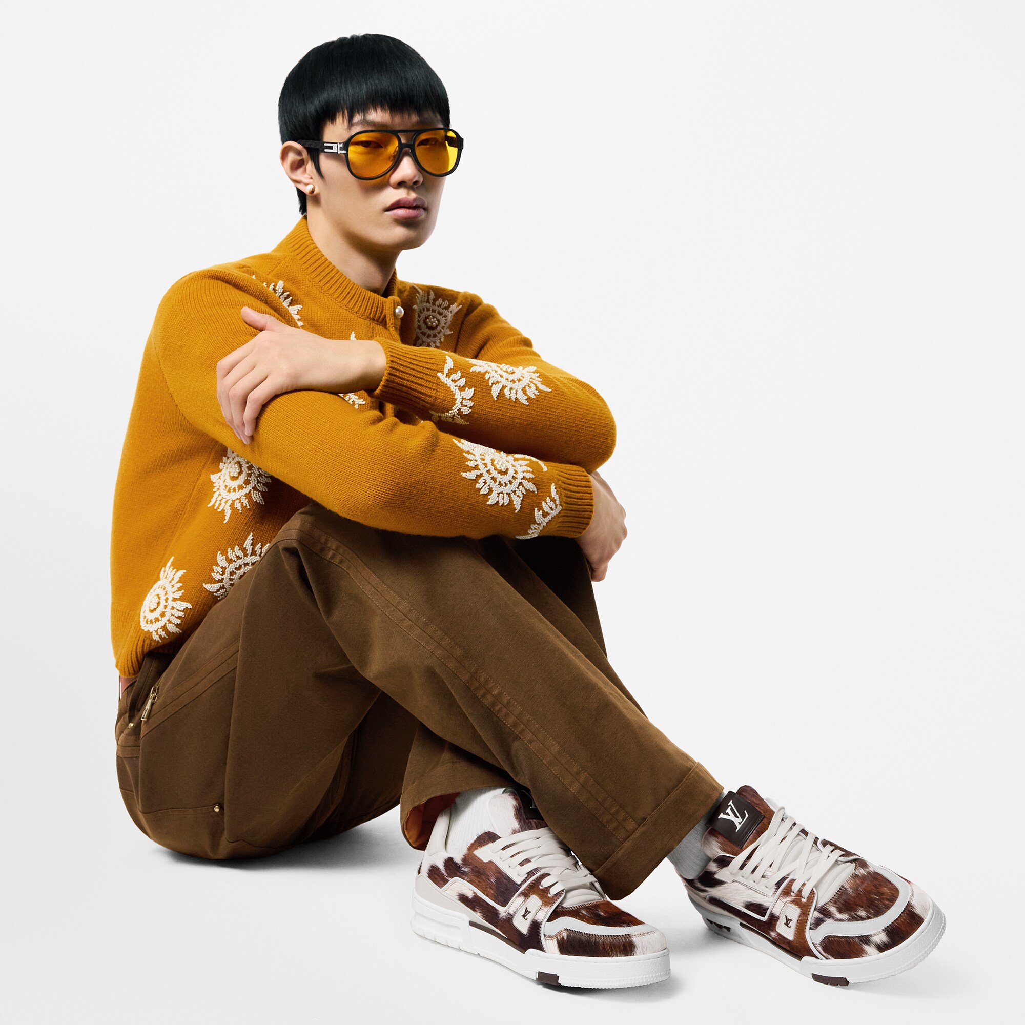  Zapatos Tenis Tenis LV Trainer | Louis Vuitton ® (Ampliar producto)