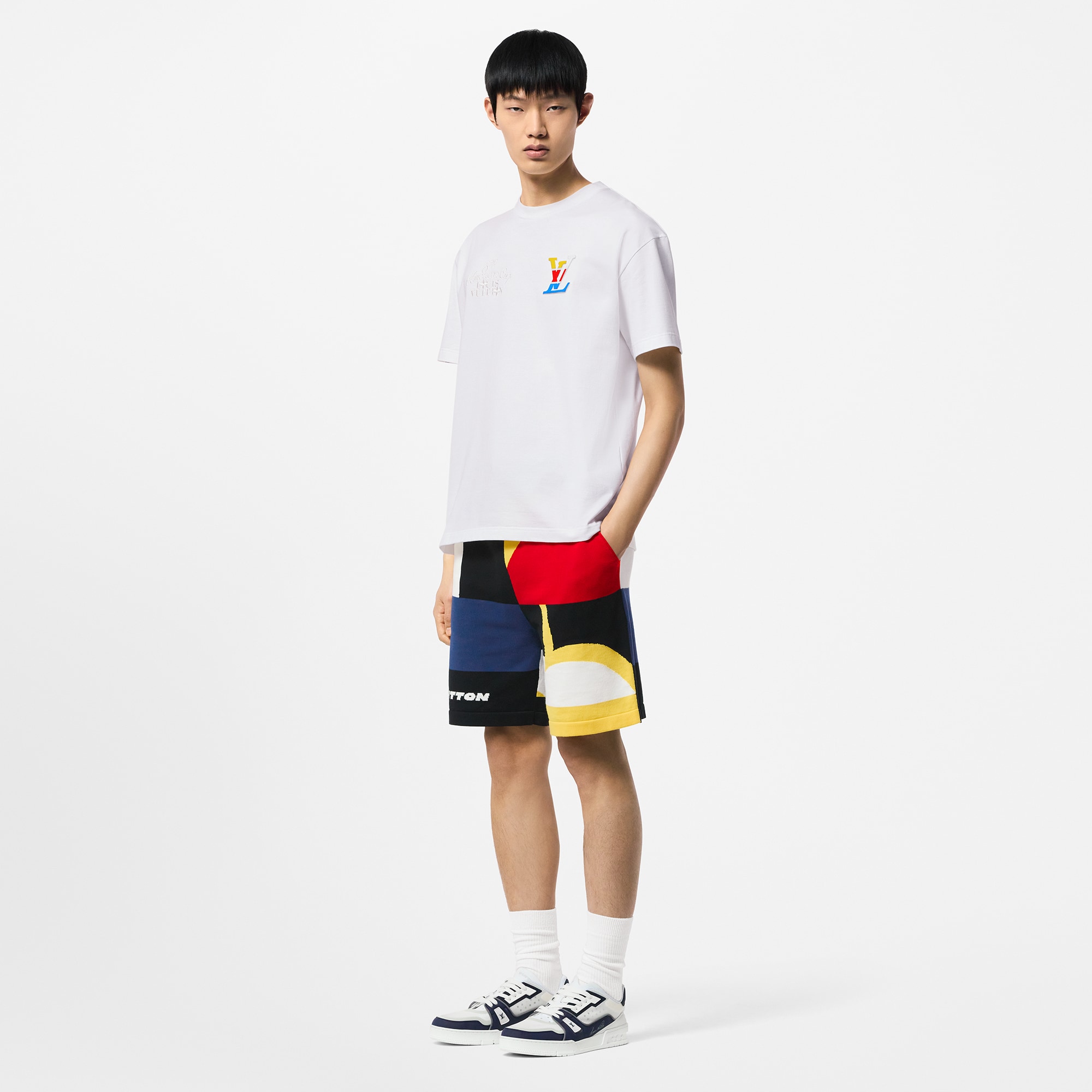  Zapatos Tenis Tenis LV Trainer | Louis Vuitton ® (Ampliar producto)