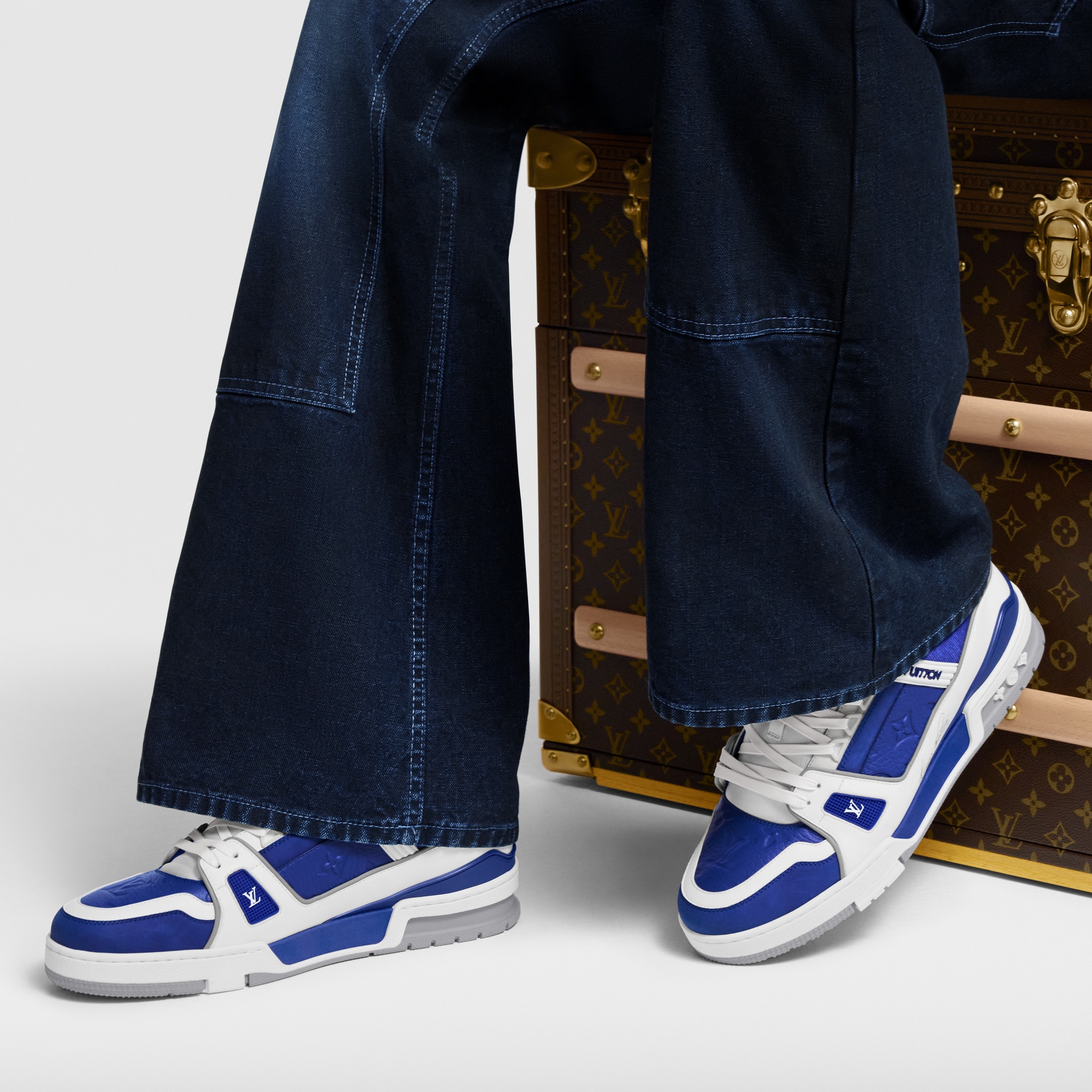  Zapatos Tenis Tenis LV Trainer | Louis Vuitton ® (Ampliar producto)
