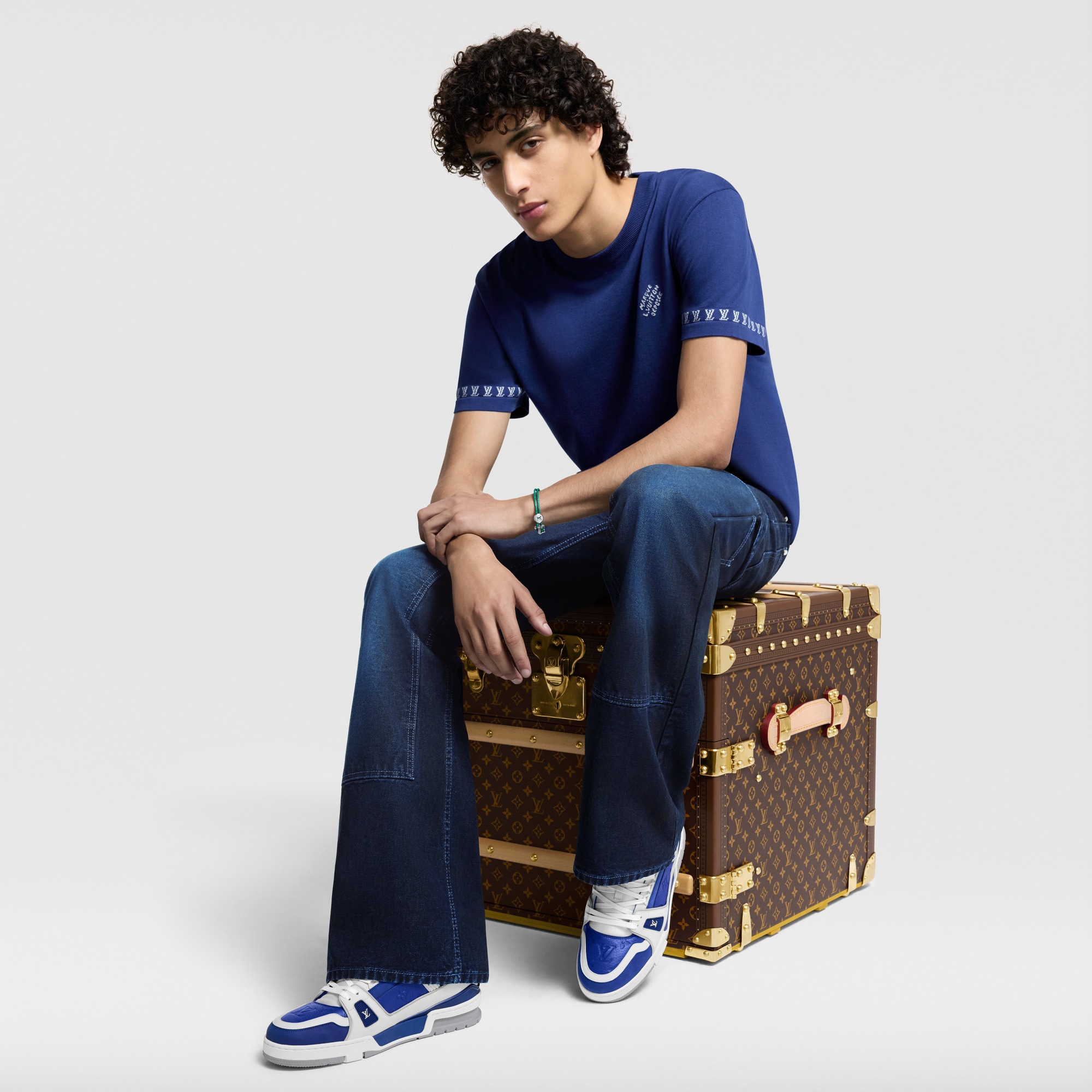  Zapatos Tenis Tenis LV Trainer | Louis Vuitton ® (Ampliar producto)