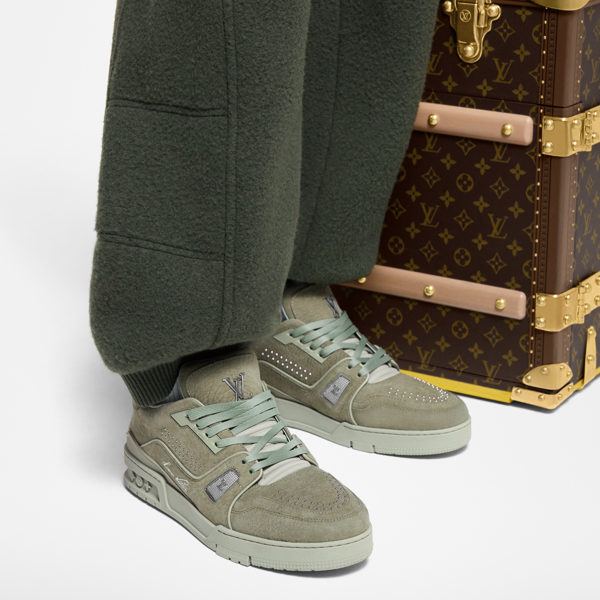  Zapatos Tenis Tenis LV Trainer | Louis Vuitton ® (Ampliar producto)