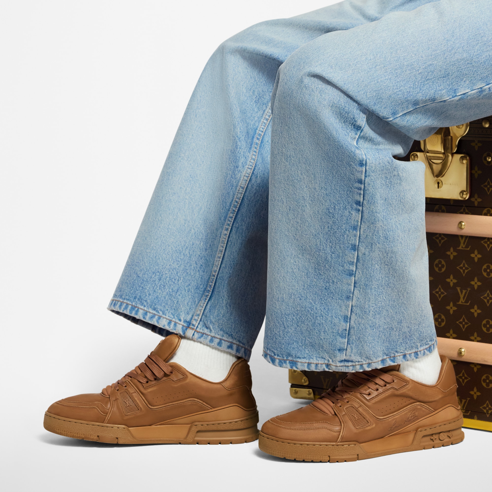 Zapatos Tenis Tenis LV Trainer | Louis Vuitton ® (Ampliar producto)