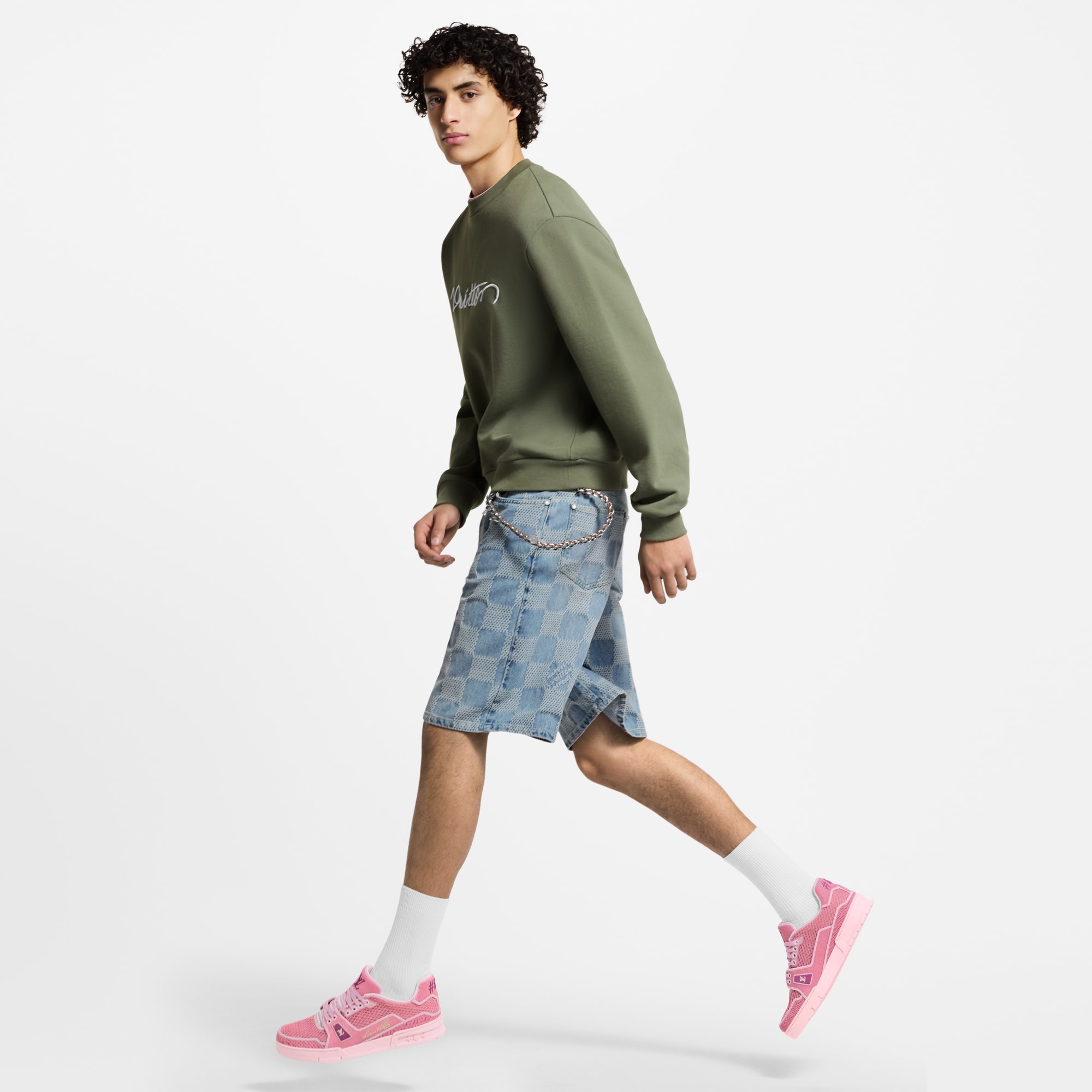  Zapatos Tenis Tenis LV Trainer | Louis Vuitton ® (Ampliar producto)