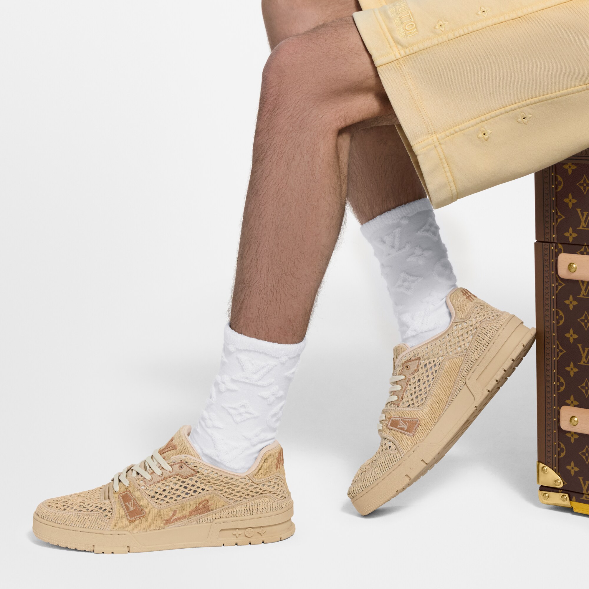  Zapatos Tenis Tenis LV Trainer | Louis Vuitton ® (Ampliar producto)