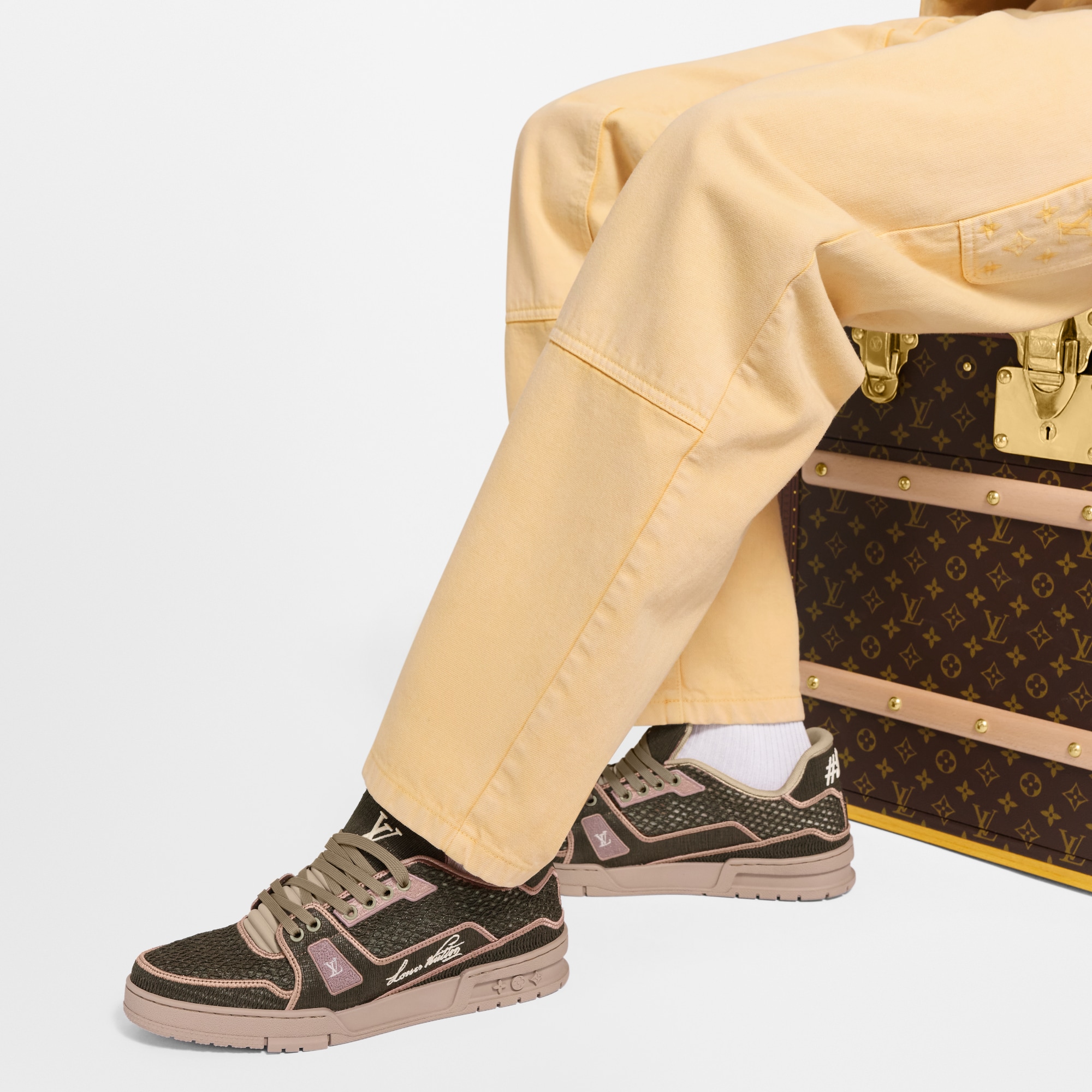  Zapatos Tenis Tenis LV Trainer | Louis Vuitton ® (Ampliar producto)