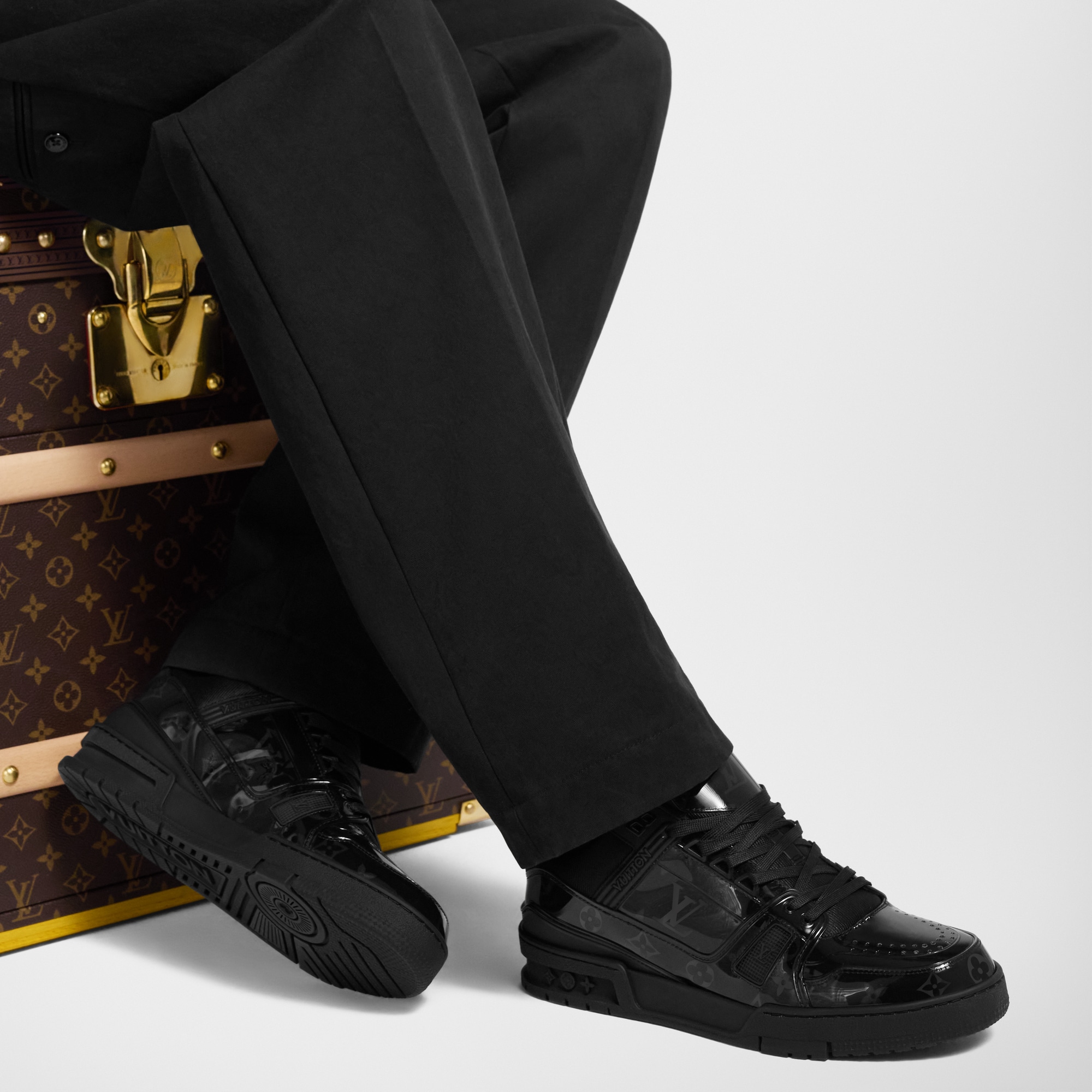  Zapatos Tenis Tenis LV Trainer | Louis Vuitton ® (Ampliar producto)