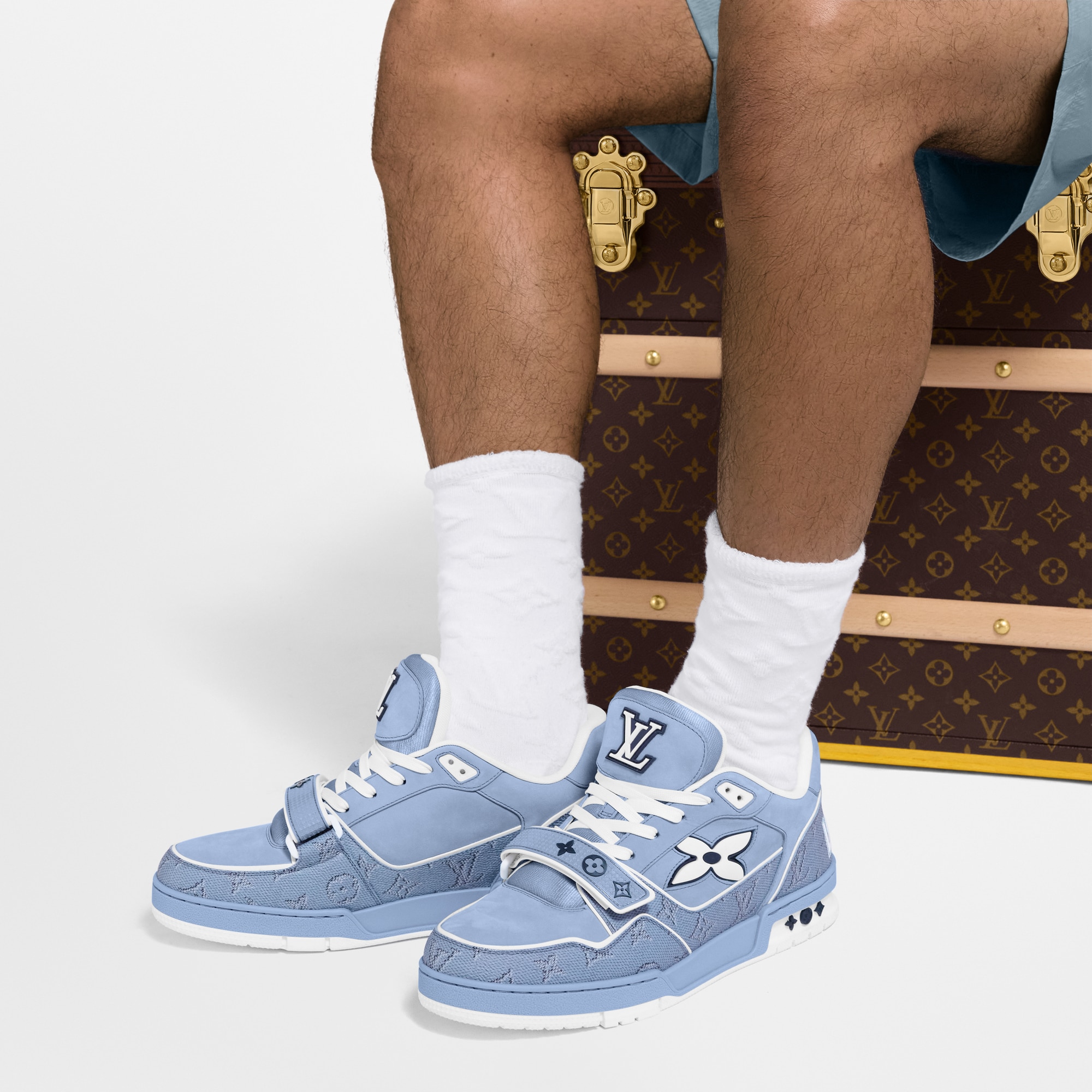  Zapatos Tenis Tenis LV Trainer | Louis Vuitton ® (Ampliar producto)
