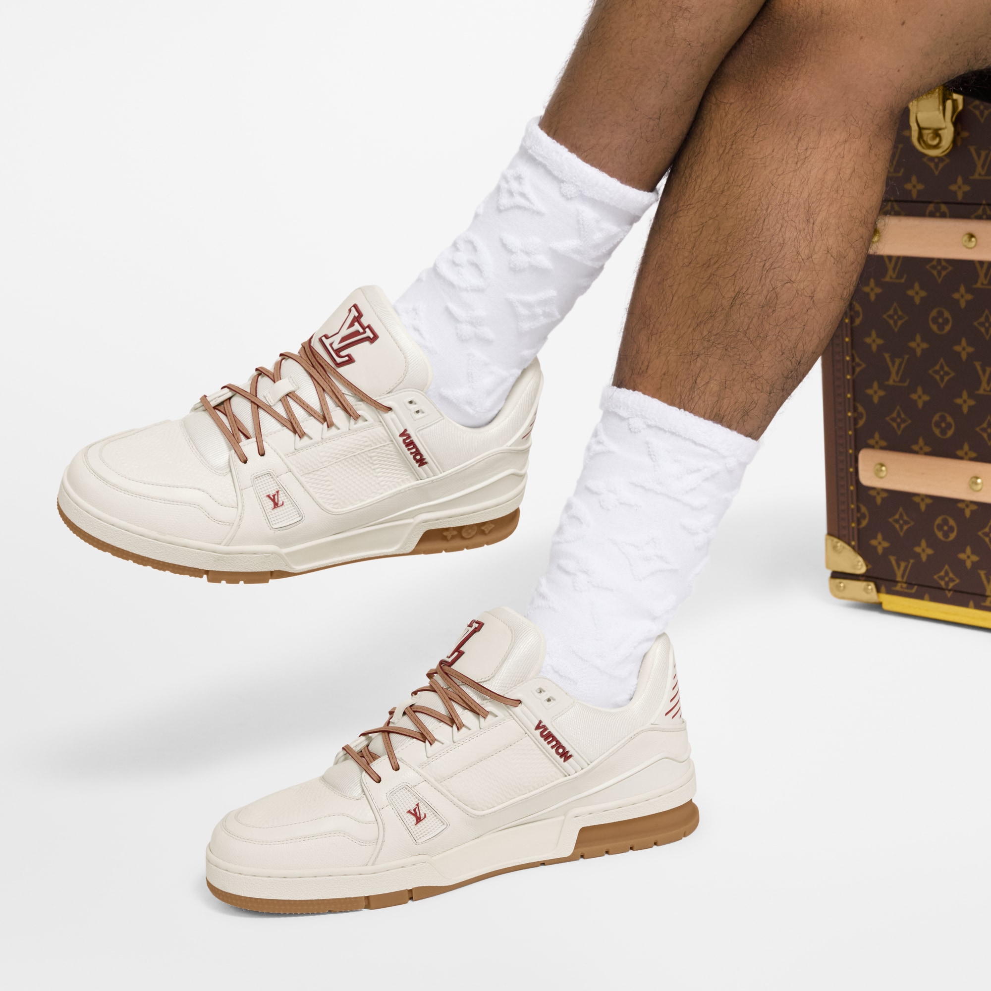  Zapatos Tenis Tenis LV Trainer | Louis Vuitton ® (Ampliar producto)