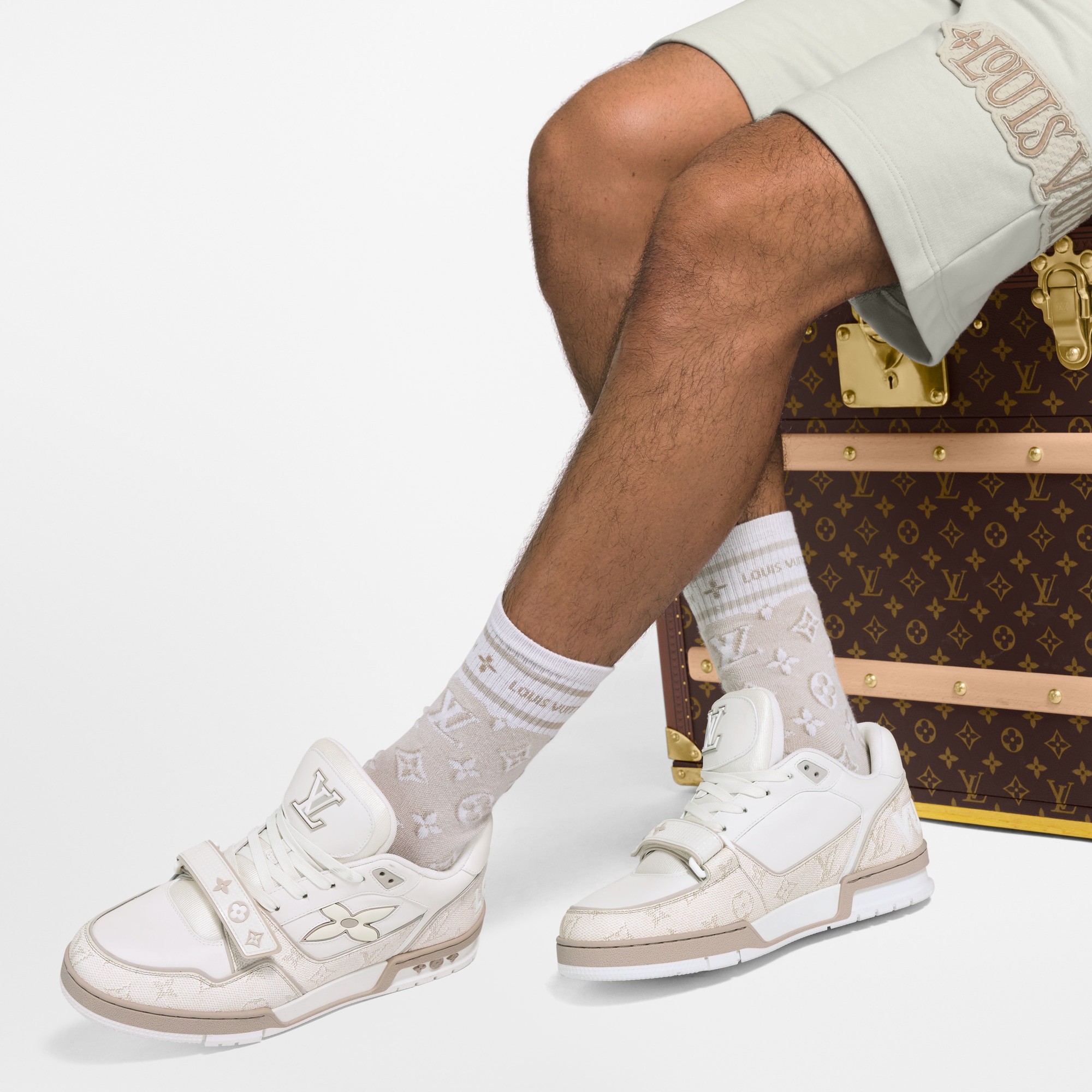  Zapatos Tenis Tenis LV Trainer | Louis Vuitton ® (Ampliar producto)