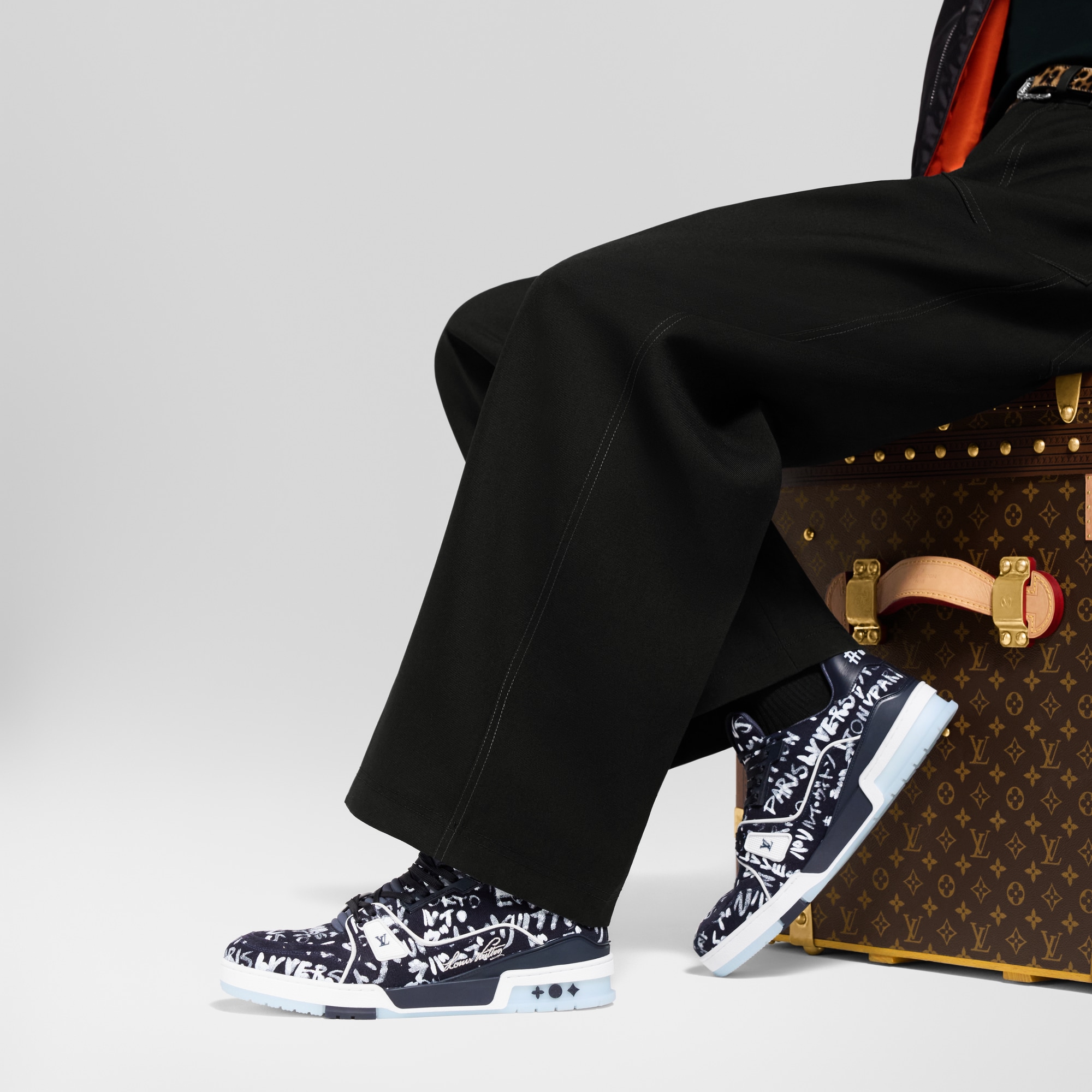  Zapatos Tenis Tenis LV Trainer | Louis Vuitton ® (Ampliar producto)
