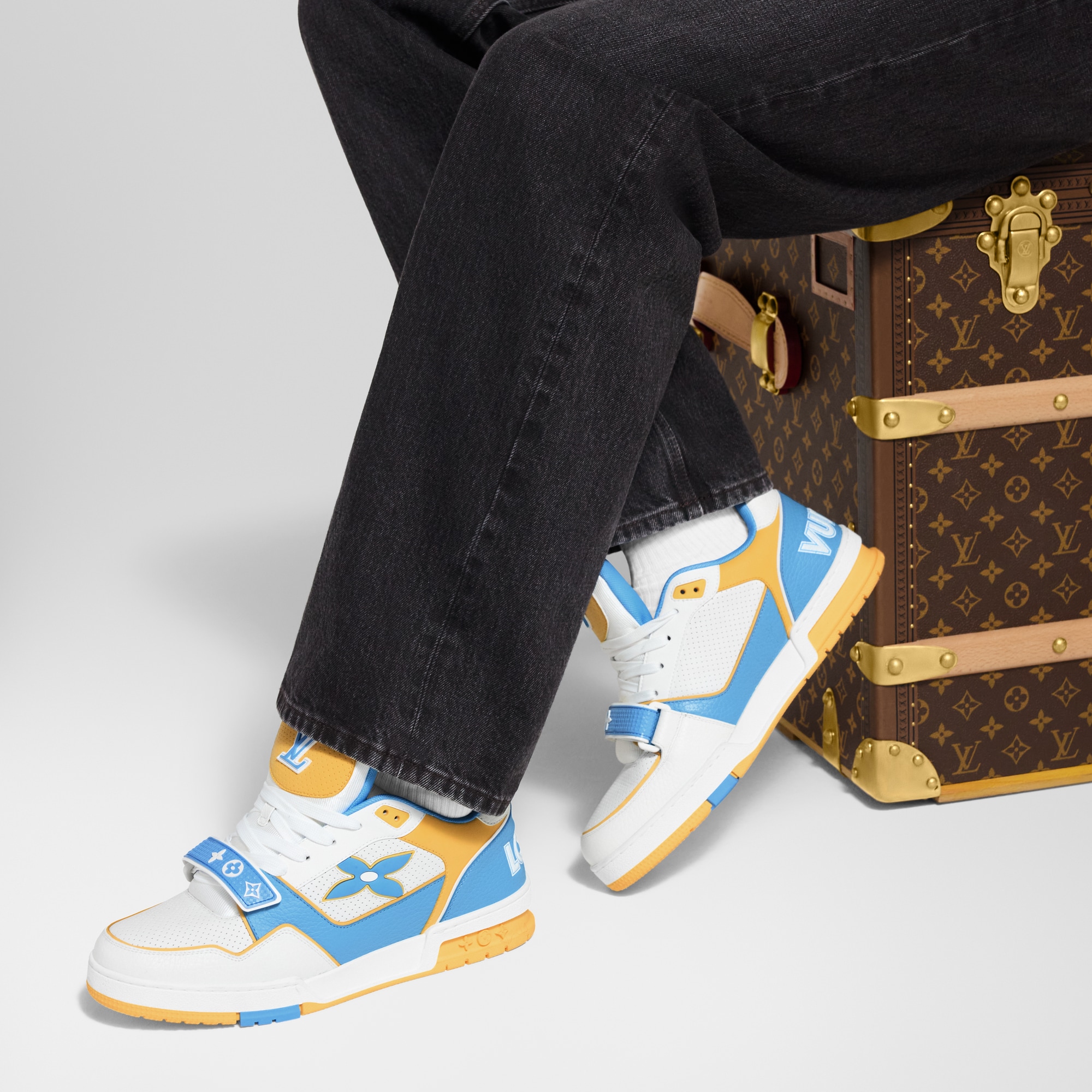  Zapatos Tenis Tenis LV Trainer | Louis Vuitton ® (Ampliar producto)