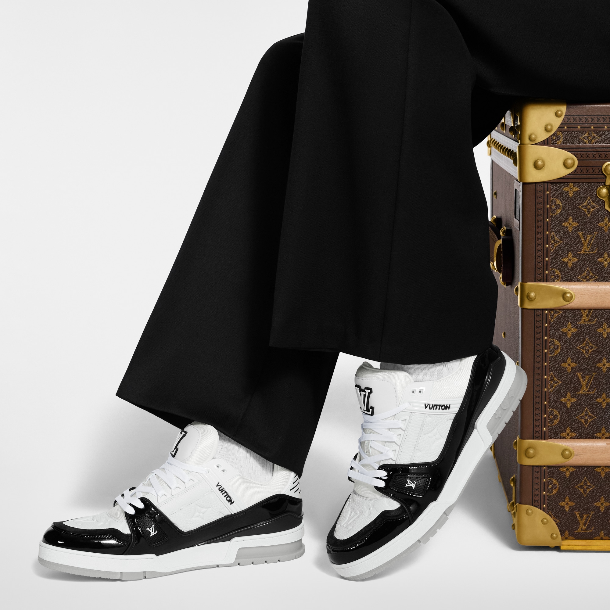  Zapatos Tenis Tenis LV Trainer | Louis Vuitton ® (Ampliar producto)