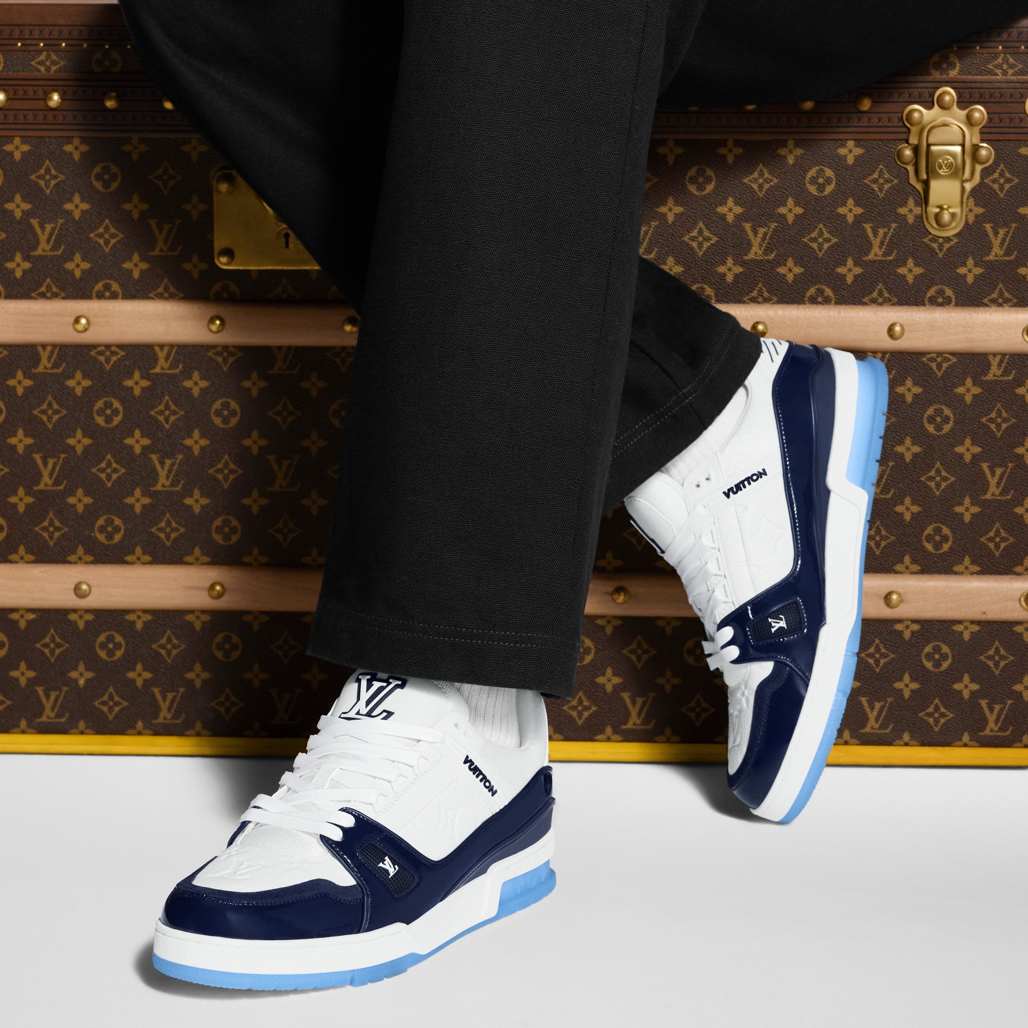  Zapatos Tenis Tenis LV Trainer | Louis Vuitton ® (Ampliar producto)
