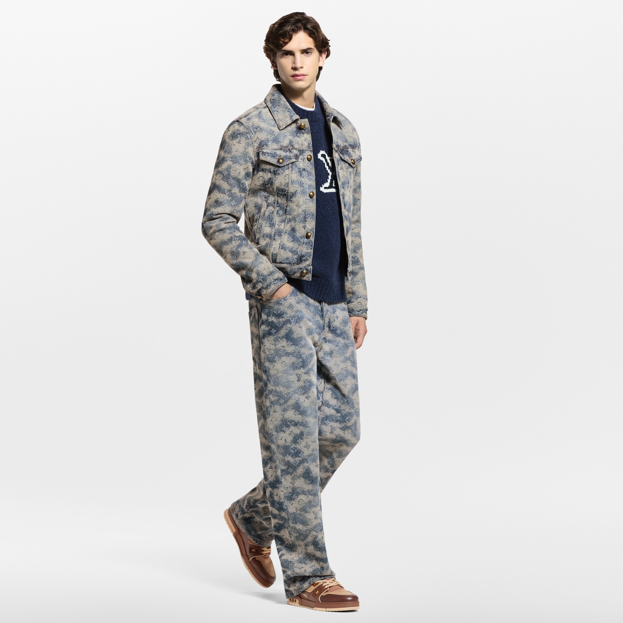  Zapatos Tenis Tenis LV Trainer | Louis Vuitton ® (Ampliar producto)